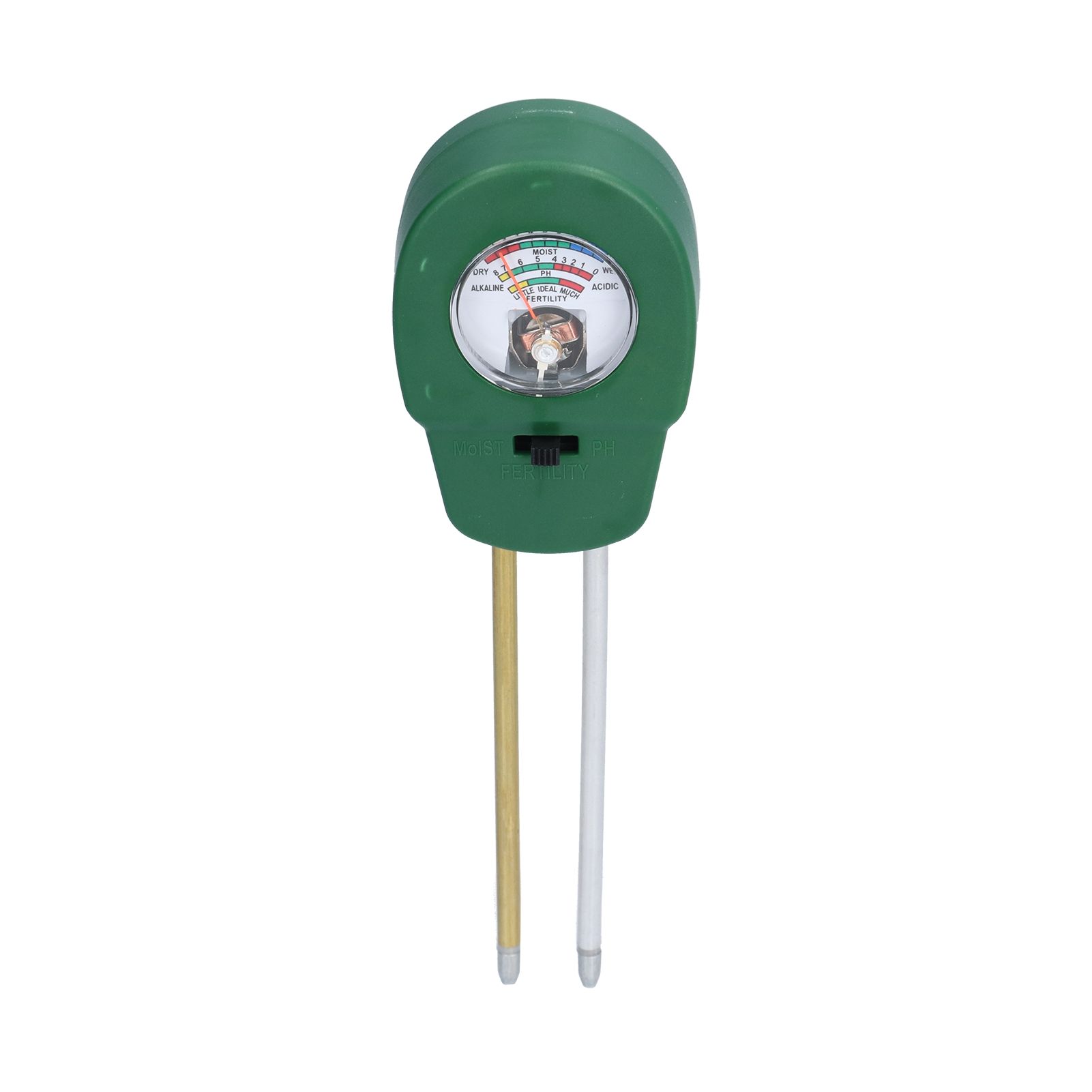 3 In 1 Soil Moisture Meter 2 Needles Adjustable PH Value Fertility Soil Test Tool for Garden Courtyard Outdoor - Image 1
