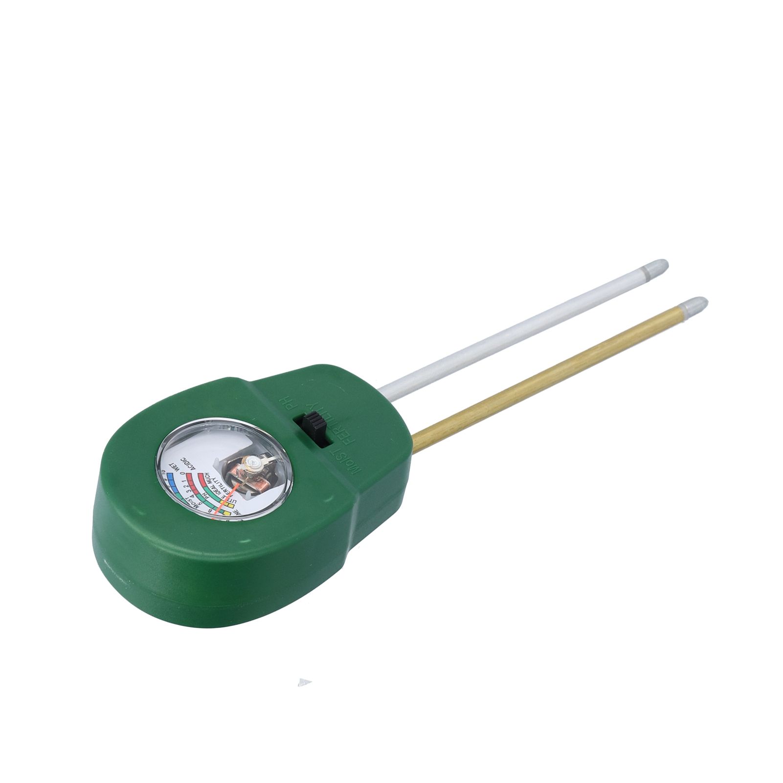 3 In 1 Soil Moisture Meter 2 Needles Adjustable PH Value Fertility Soil Test Tool for Garden Courtyard Outdoor - Image 2