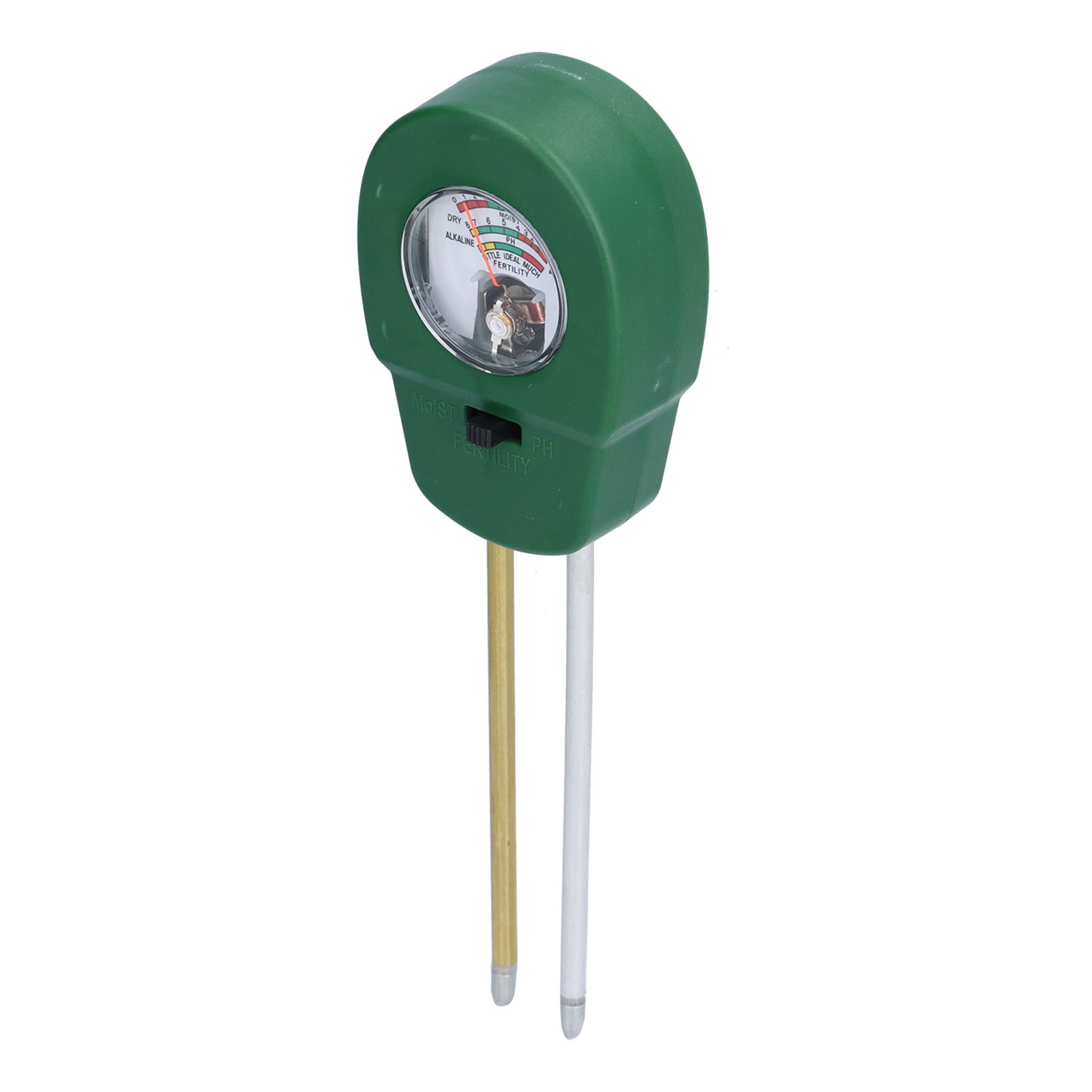 3 In 1 Soil Moisture Meter 2 Needles Adjustable PH Value Fertility Soil Test Tool for Garden Courtyard Outdoor - Image 3