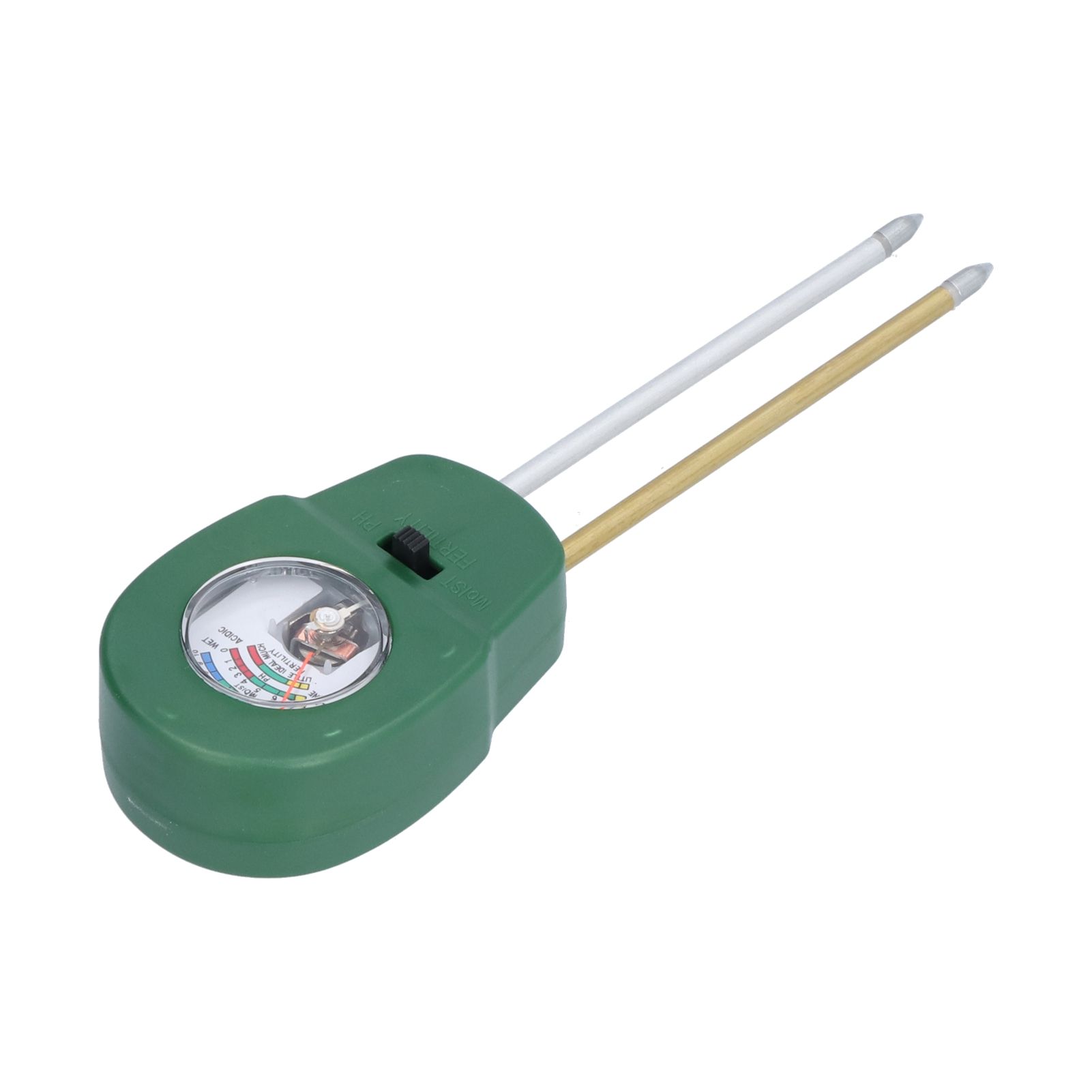 3 In 1 Soil Moisture Meter 2 Needles Adjustable PH Value Fertility Soil Test Tool for Garden Courtyard Outdoor - Image 6