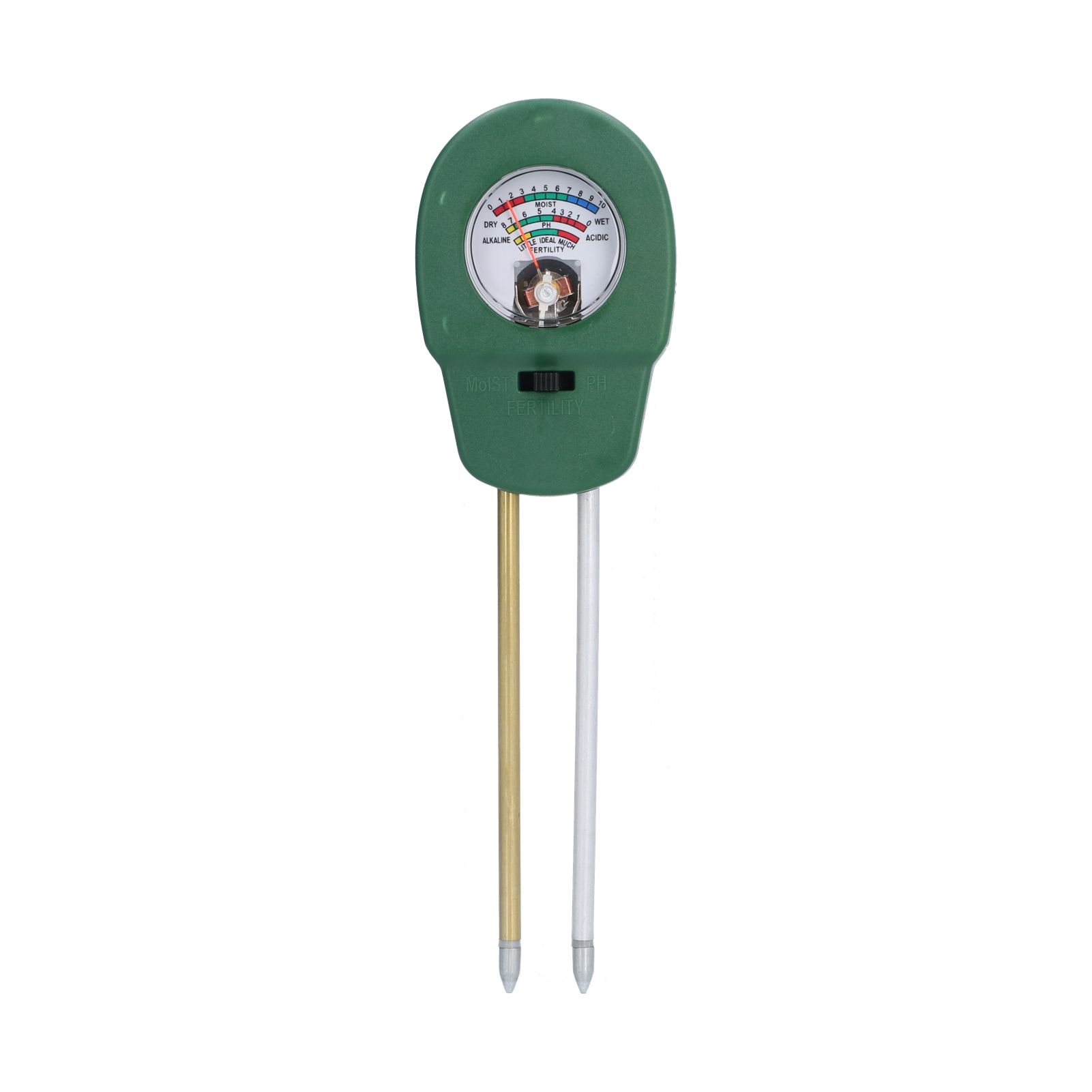 3 In 1 Soil Moisture Meter 2 Needles Adjustable PH Value Fertility Soil Test Tool for Garden Courtyard Outdoor - Image 7