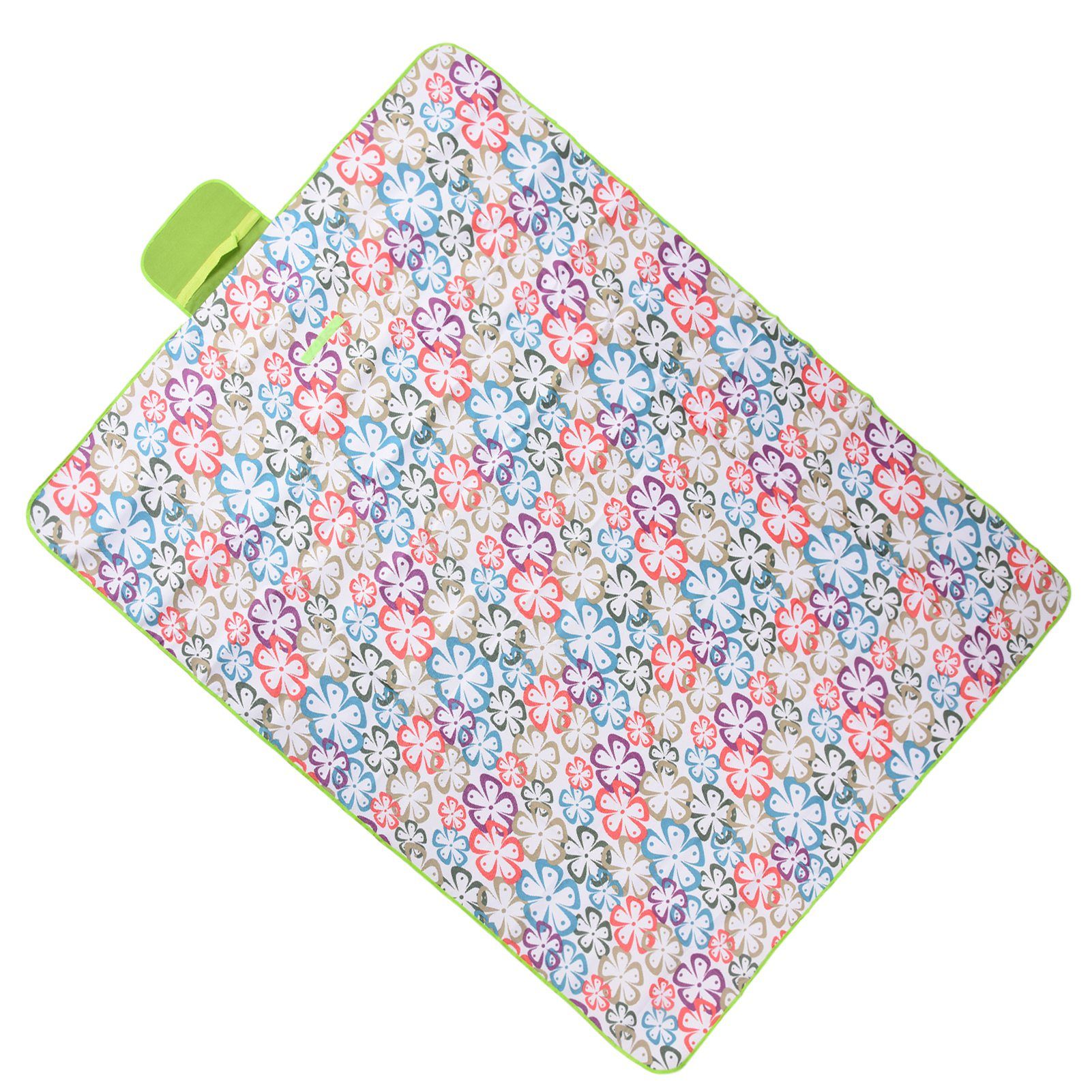 145/200 Picnic Blanket Outdoor Blanket with Large Size Waterproof Sandproof Portable for Camping and TravelingFloral - Image 3