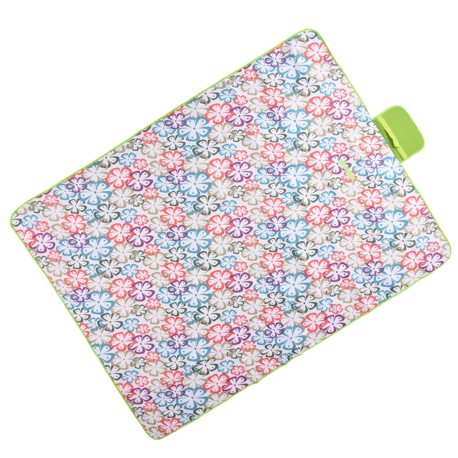 145/200 Picnic Blanket Outdoor Blanket with Large Size Waterproof Sandproof Portable for Camping and TravelingFloral - Image 4