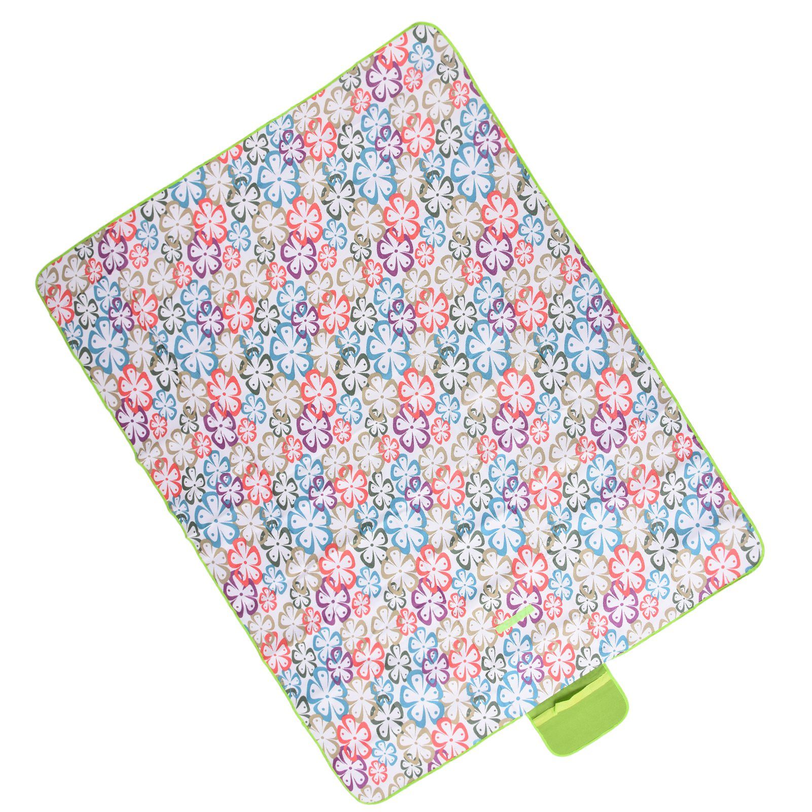 145/200 Picnic Blanket Outdoor Blanket with Large Size Waterproof Sandproof Portable for Camping and TravelingFloral - Image 5