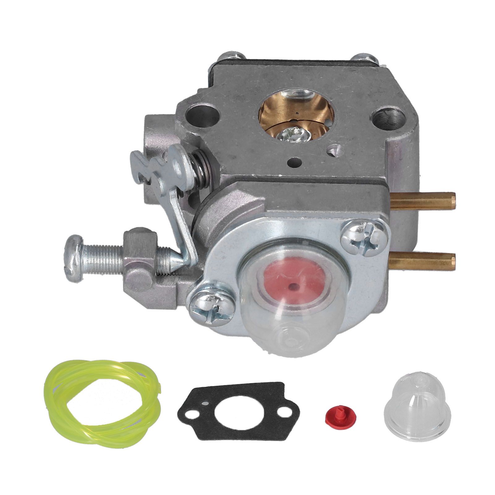 Carburetor Gasket Primer Bulb Kit Fit for TroyBilt TB32EC TB225 TB22EC 25cc 2Cycle String Trimmer - Image 1