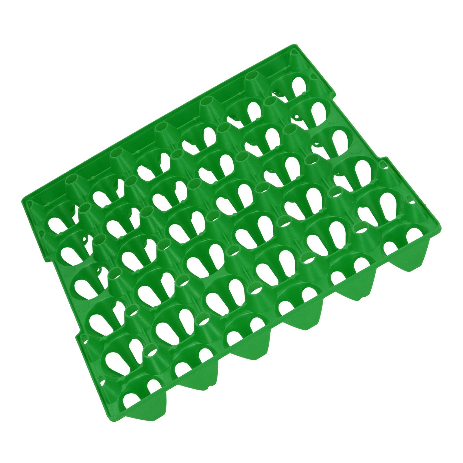 5PCS Plastic Egg Flats 30 Cell Egg Crates Holder Tray for Storage Transportation Home Farm SuppliesGreen - Image 7