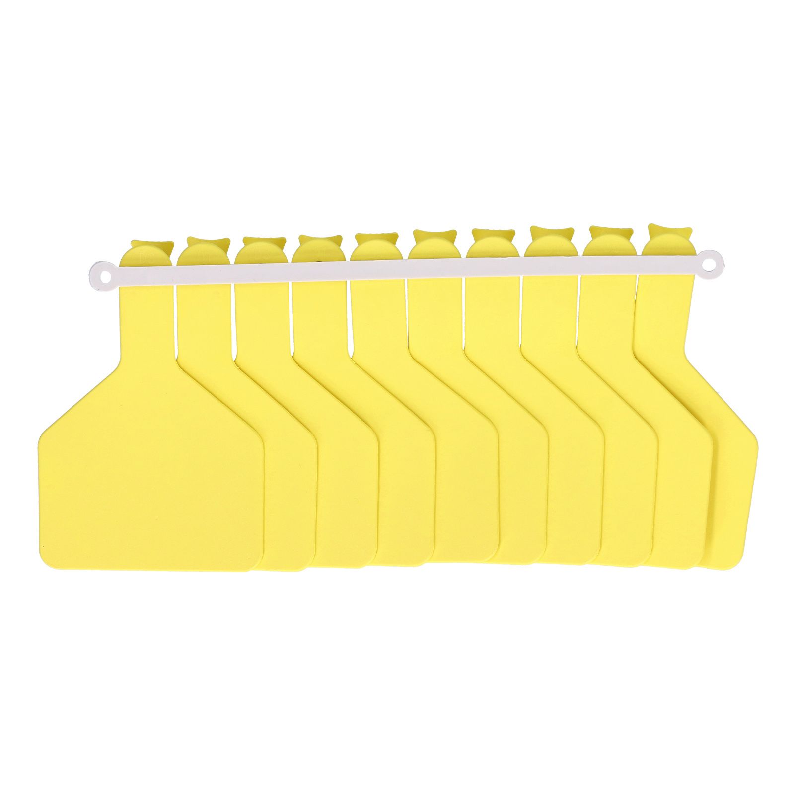 100Pcs Plastic Integrated Ear Tag Kit Livestock Farm Ear Label Tag for Cow Cattle Identification Yellow - Image 6