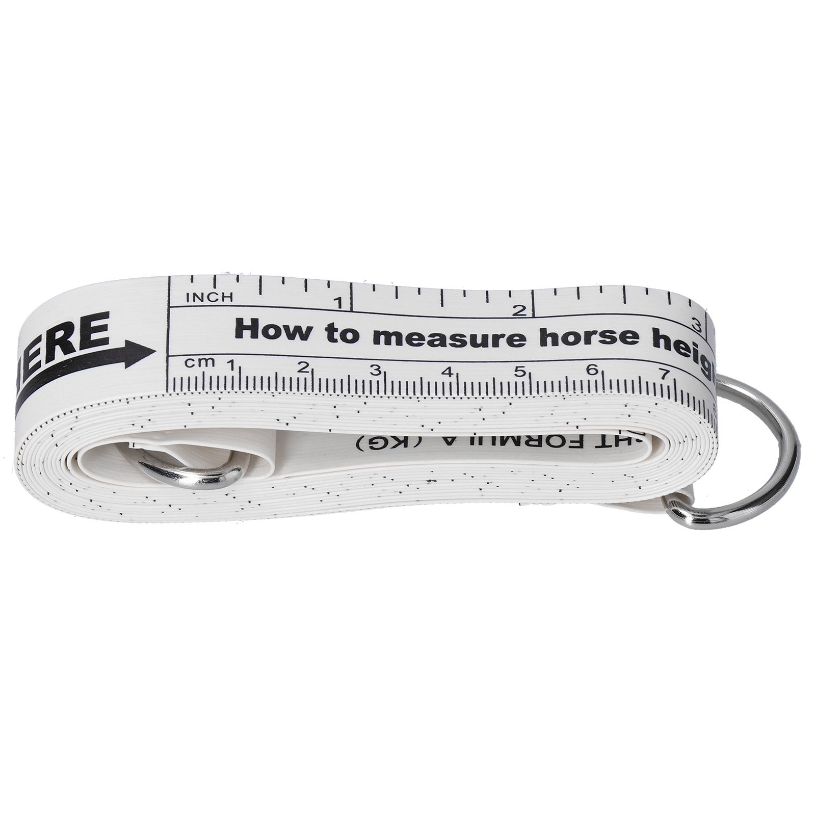 2.42m Horse Weight Tape Bust Weight Body Length Horse Measuring Stick for Animal Husbandry Farm - Image 1