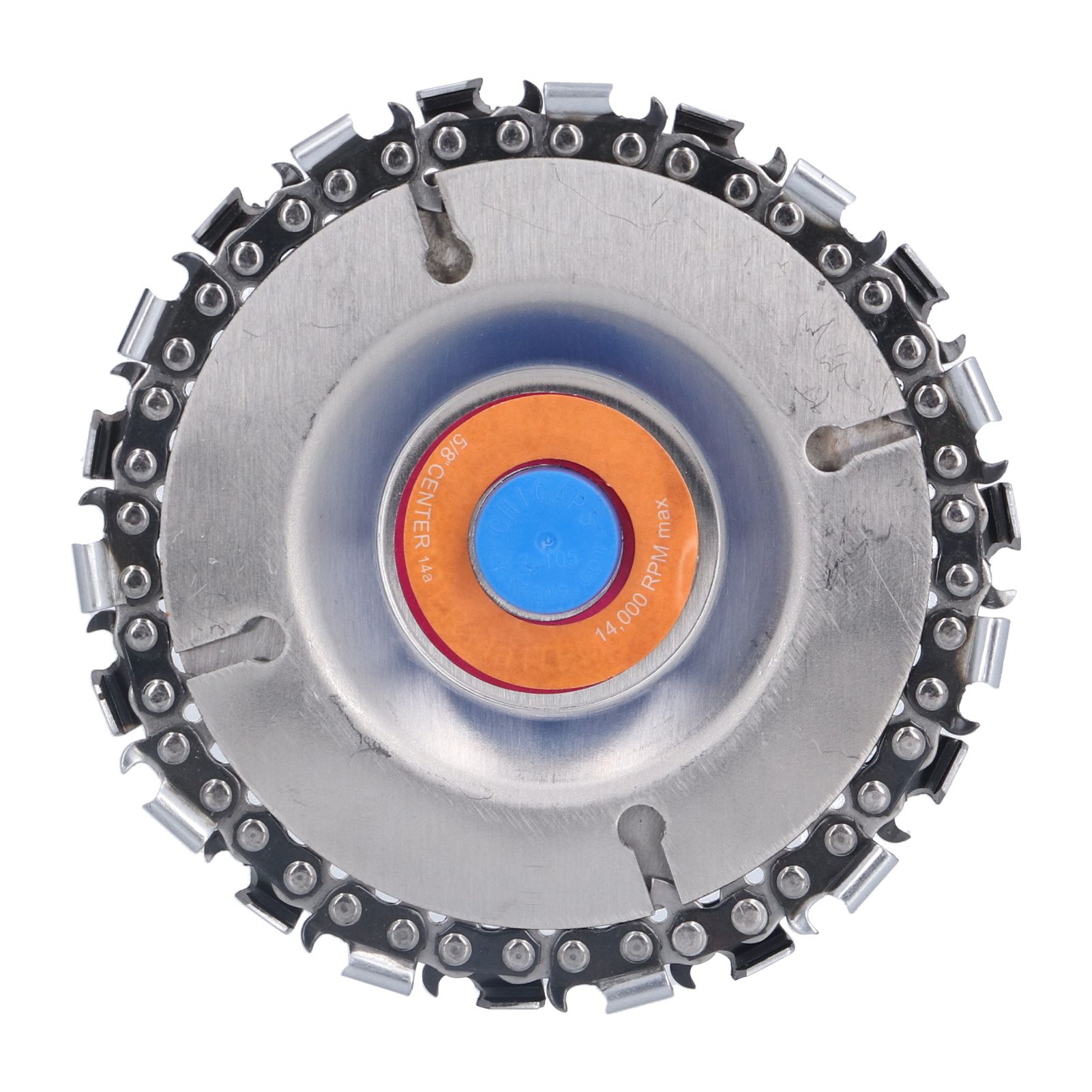 Wood Carving Disc Saw Disc Grinding Wheel Woodworking Shaping and Cutting Disk for 4in 22 Teeth Angle Grinder - Image 1