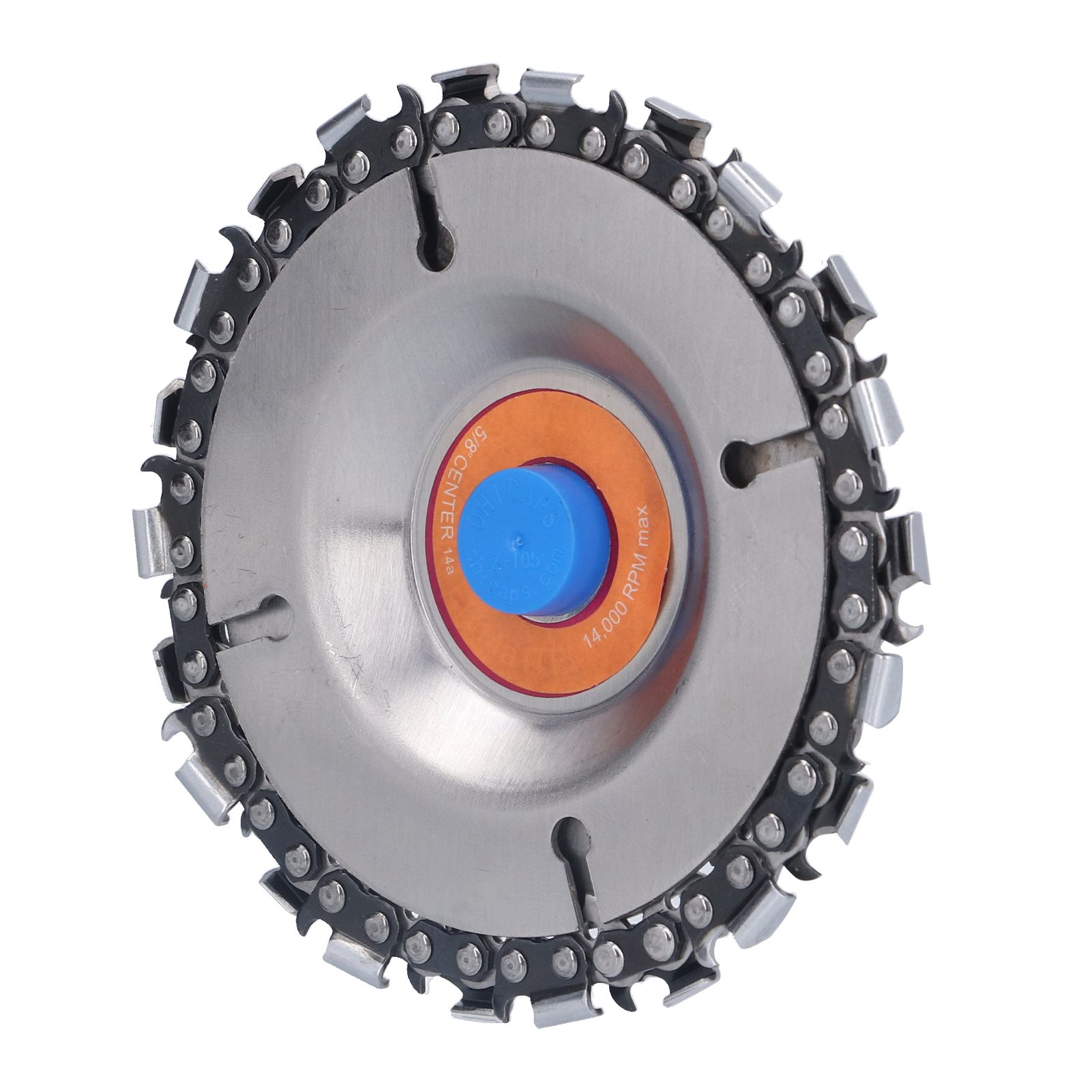 Wood Carving Disc Saw Disc Grinding Wheel Woodworking Shaping and Cutting Disk for 4in 22 Teeth Angle Grinder - Image 2