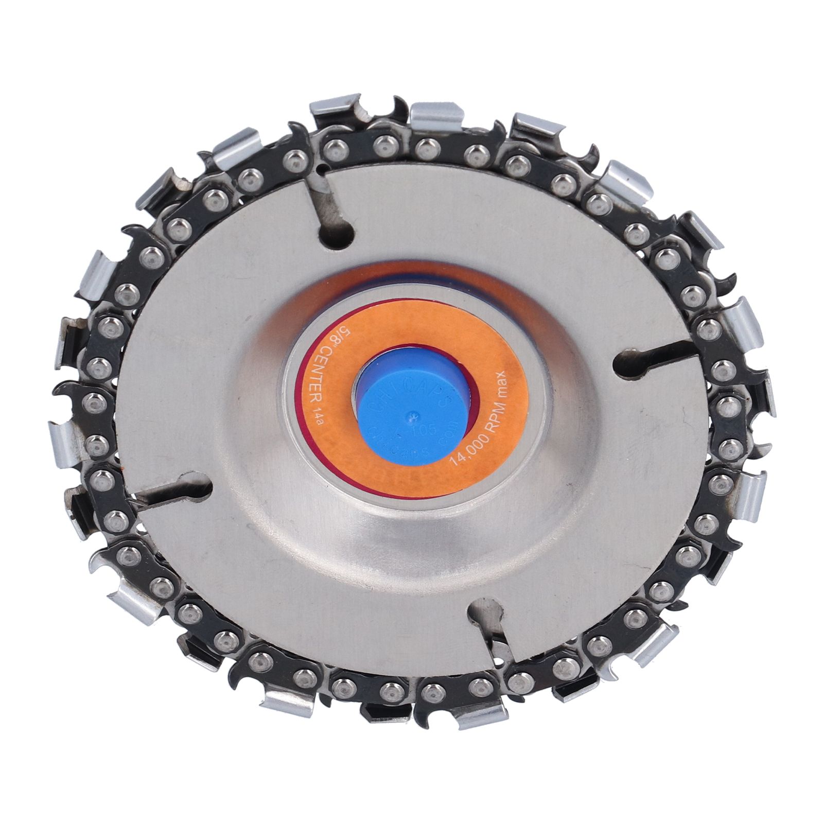 Wood Carving Disc Saw Disc Grinding Wheel Woodworking Shaping and Cutting Disk for 4in 22 Teeth Angle Grinder - Image 3