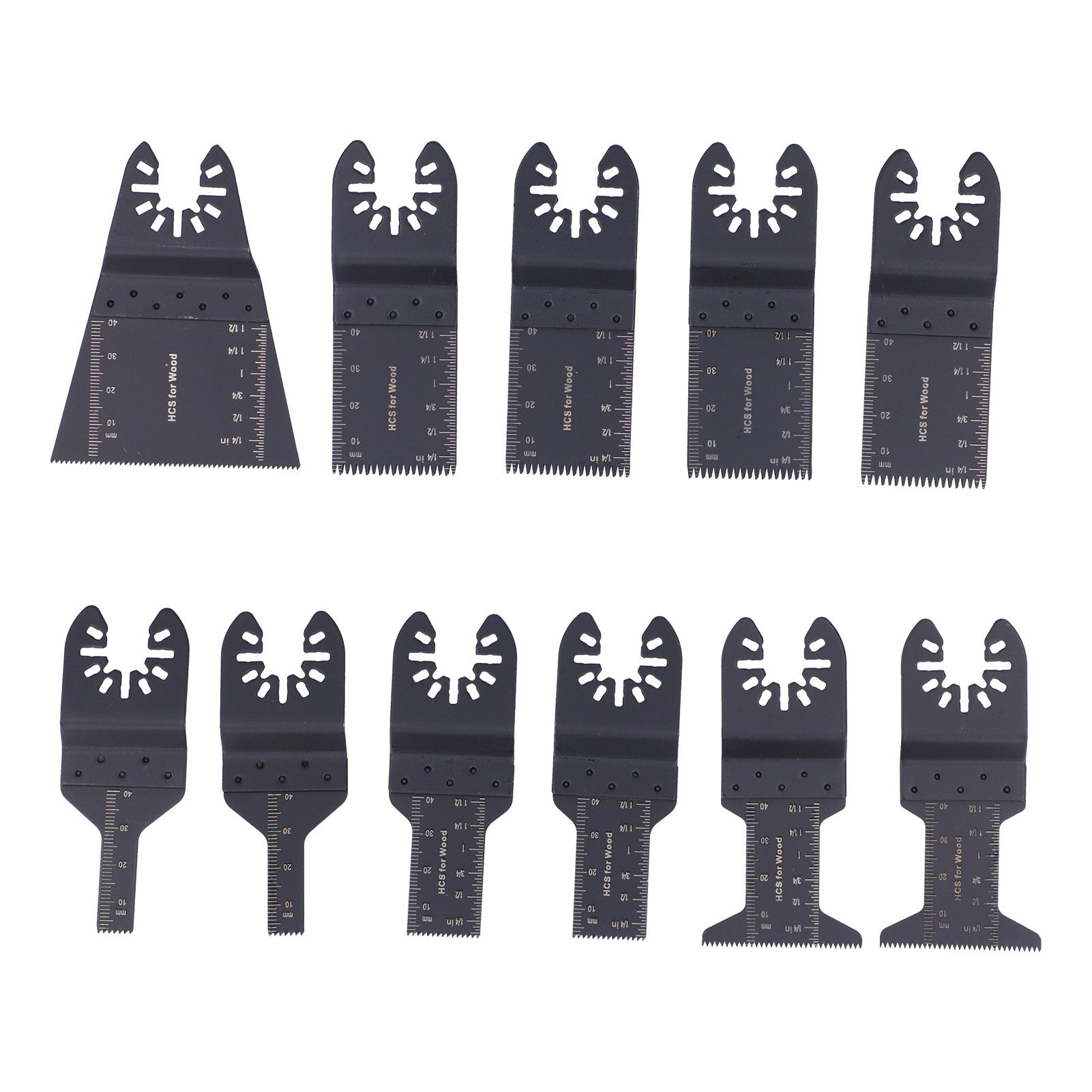 11PCS Oscillating Multitool Blade Quick Release Universal Saw Blade Woodworking Blade Oscillating Tool Blade - Image 1
