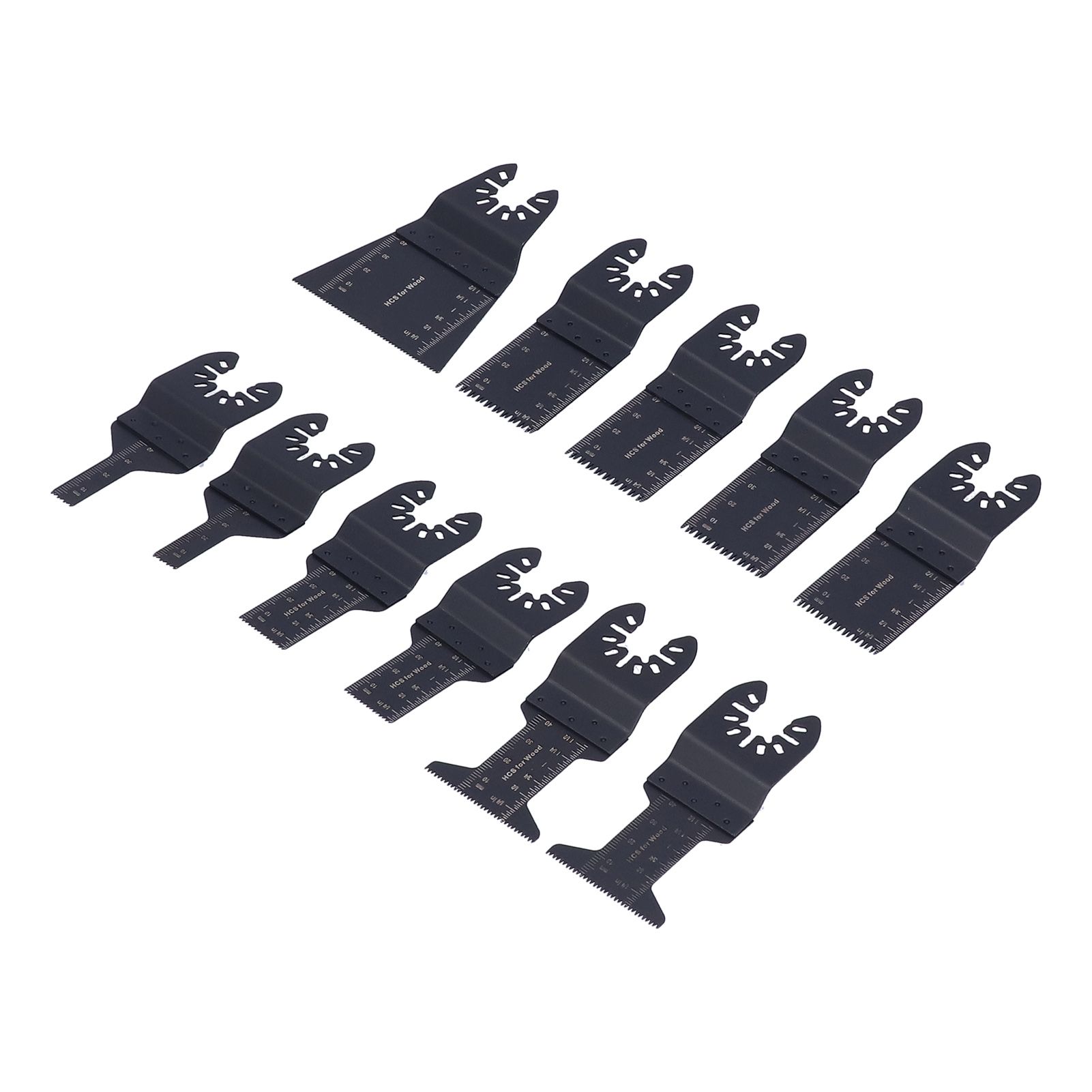 11PCS Oscillating Multitool Blade Quick Release Universal Saw Blade Woodworking Blade Oscillating Tool Blade - Image 3