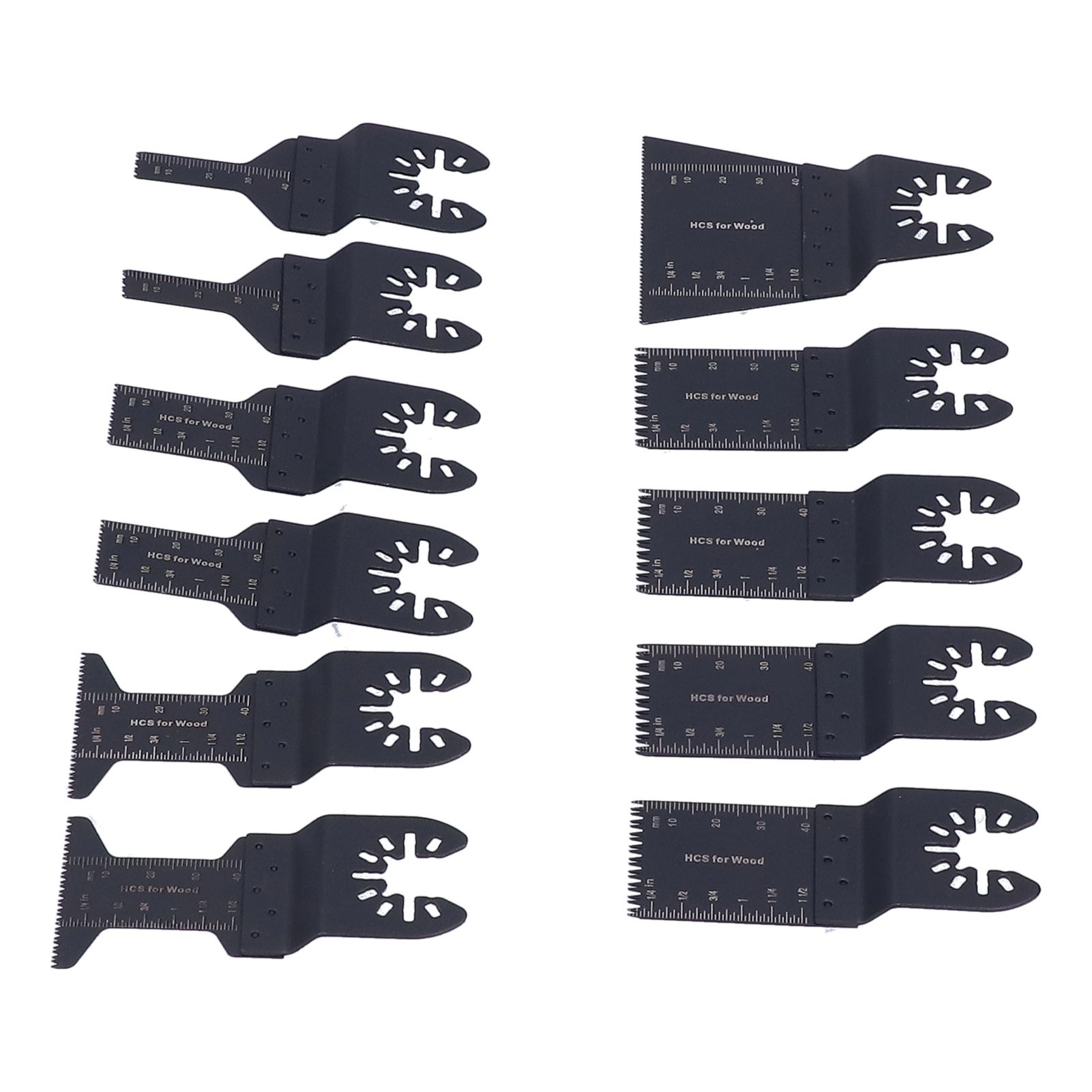11PCS Oscillating Multitool Blade Quick Release Universal Saw Blade Woodworking Blade Oscillating Tool Blade - Image 4