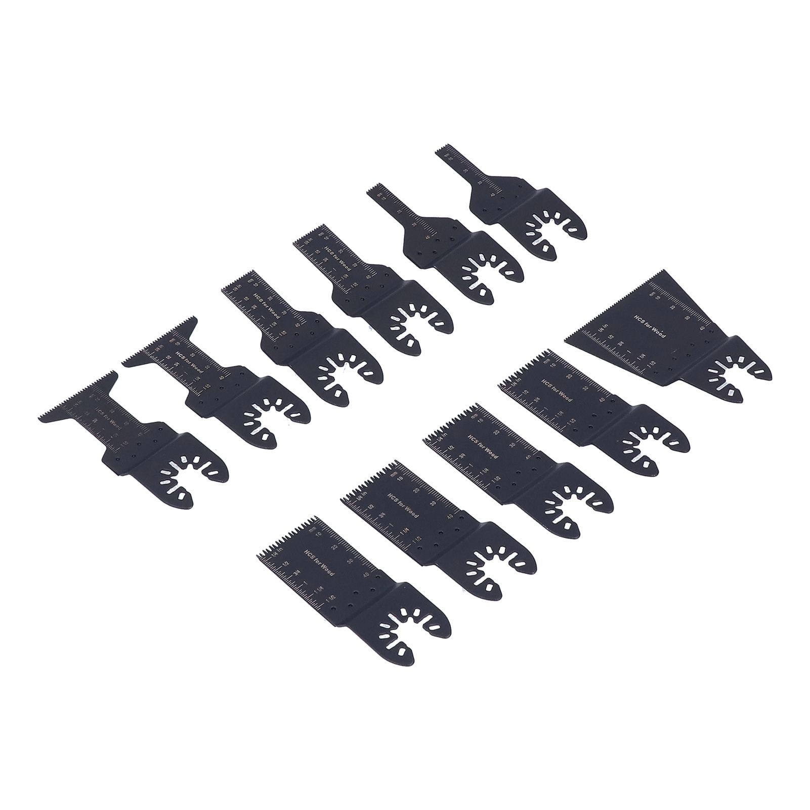 11PCS Oscillating Multitool Blade Quick Release Universal Saw Blade Woodworking Blade Oscillating Tool Blade - Image 5