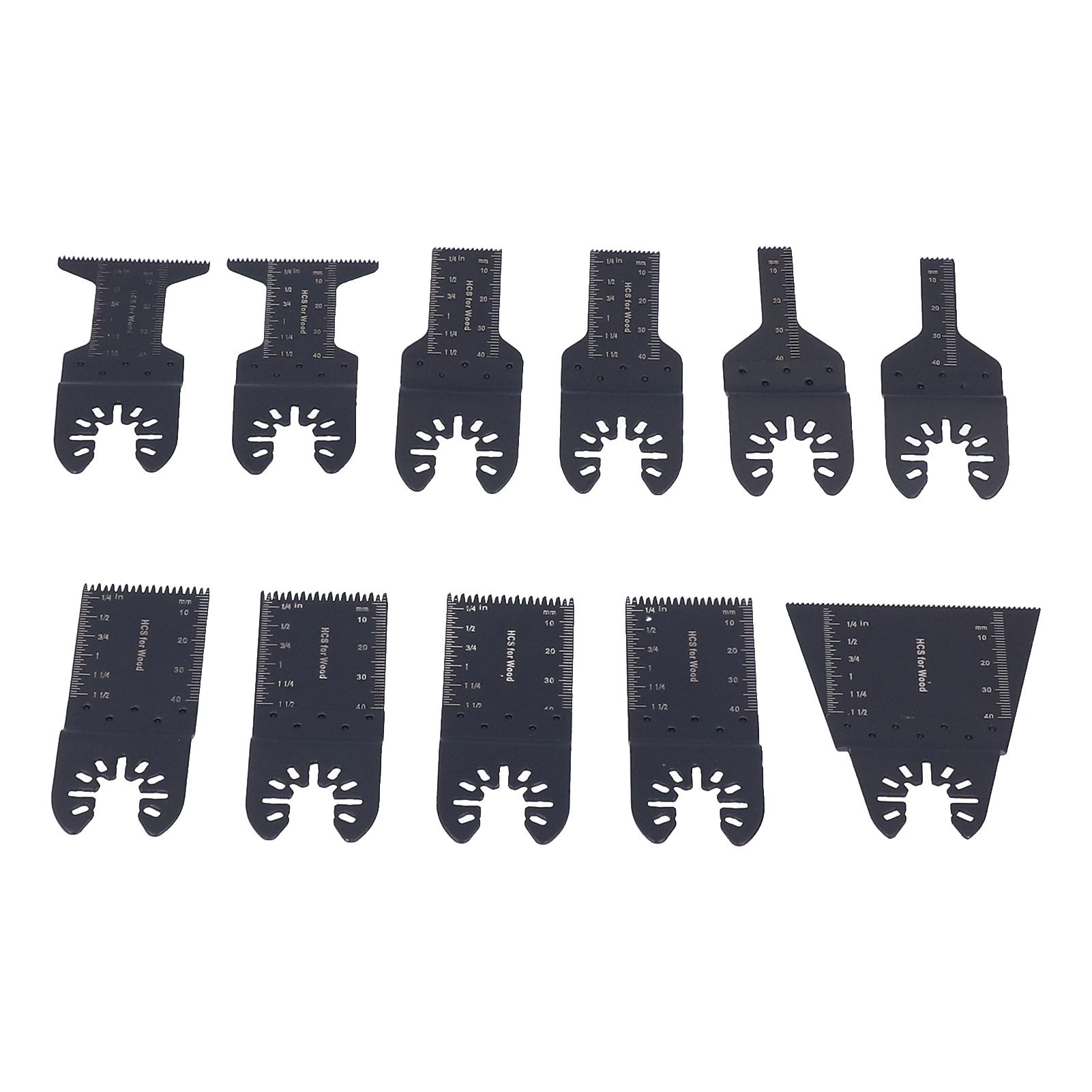 11PCS Oscillating Multitool Blade Quick Release Universal Saw Blade Woodworking Blade Oscillating Tool Blade - Image 6