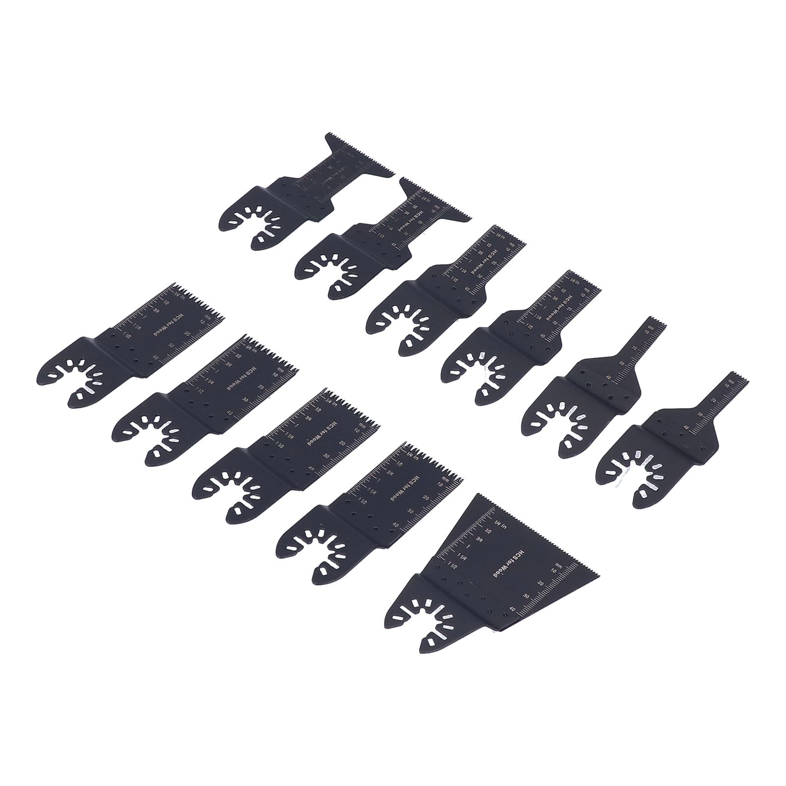 11PCS Oscillating Multitool Blade Quick Release Universal Saw Blade Woodworking Blade Oscillating Tool Blade - Image 7