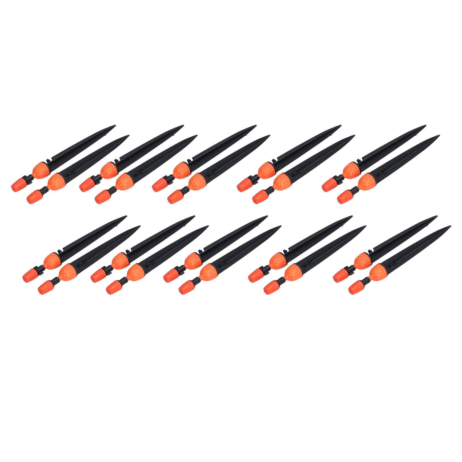 20 Set Multifunctional Spray Dripper Adjustable Irrigation Atomizing Sprinklers Drip Irrigation SystemOrange - Image 7