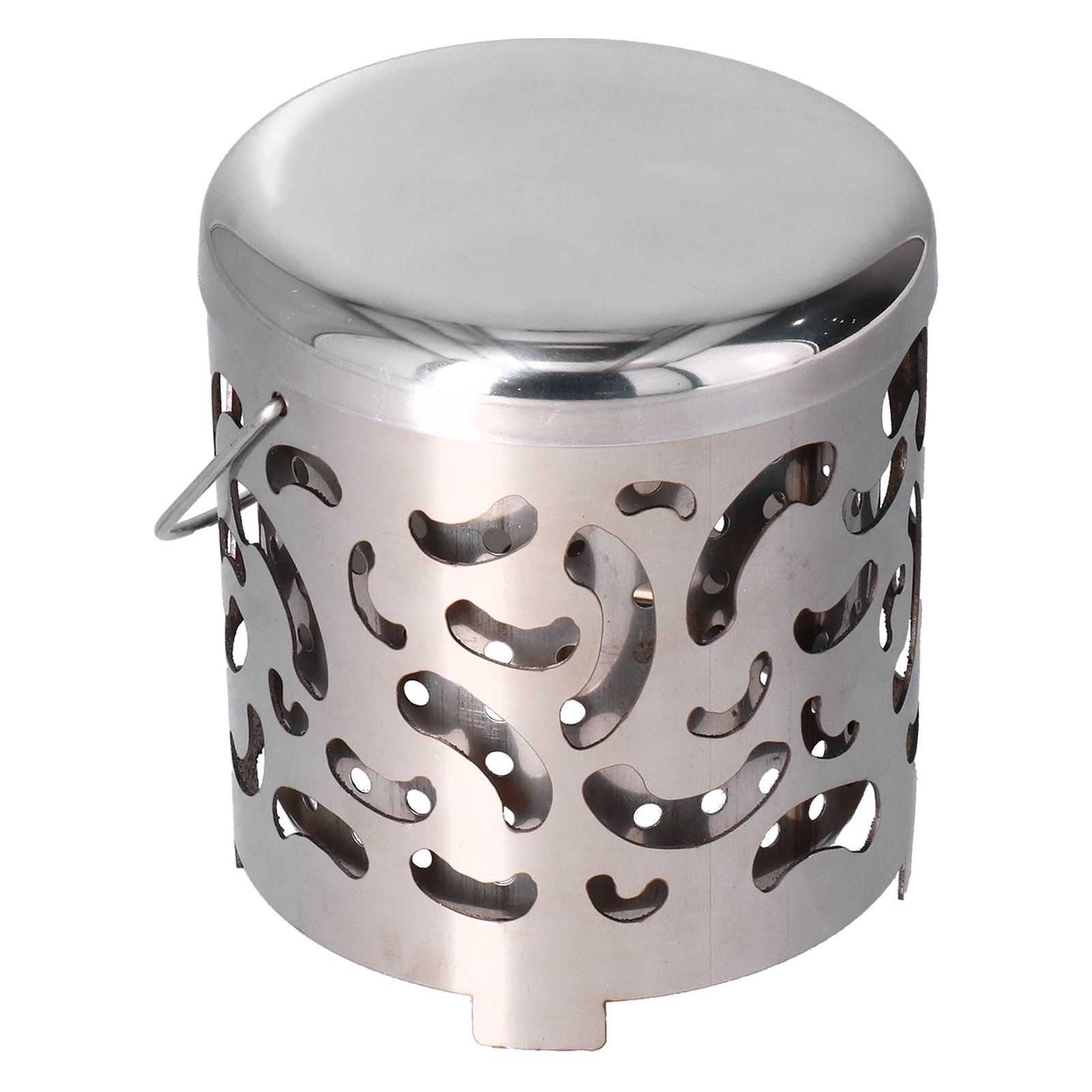 Outdoor Mini Warmer Stainless Steel Camping Stove Portable Warming Stove Cover for Picnic Hiking Barbecue - Image 7