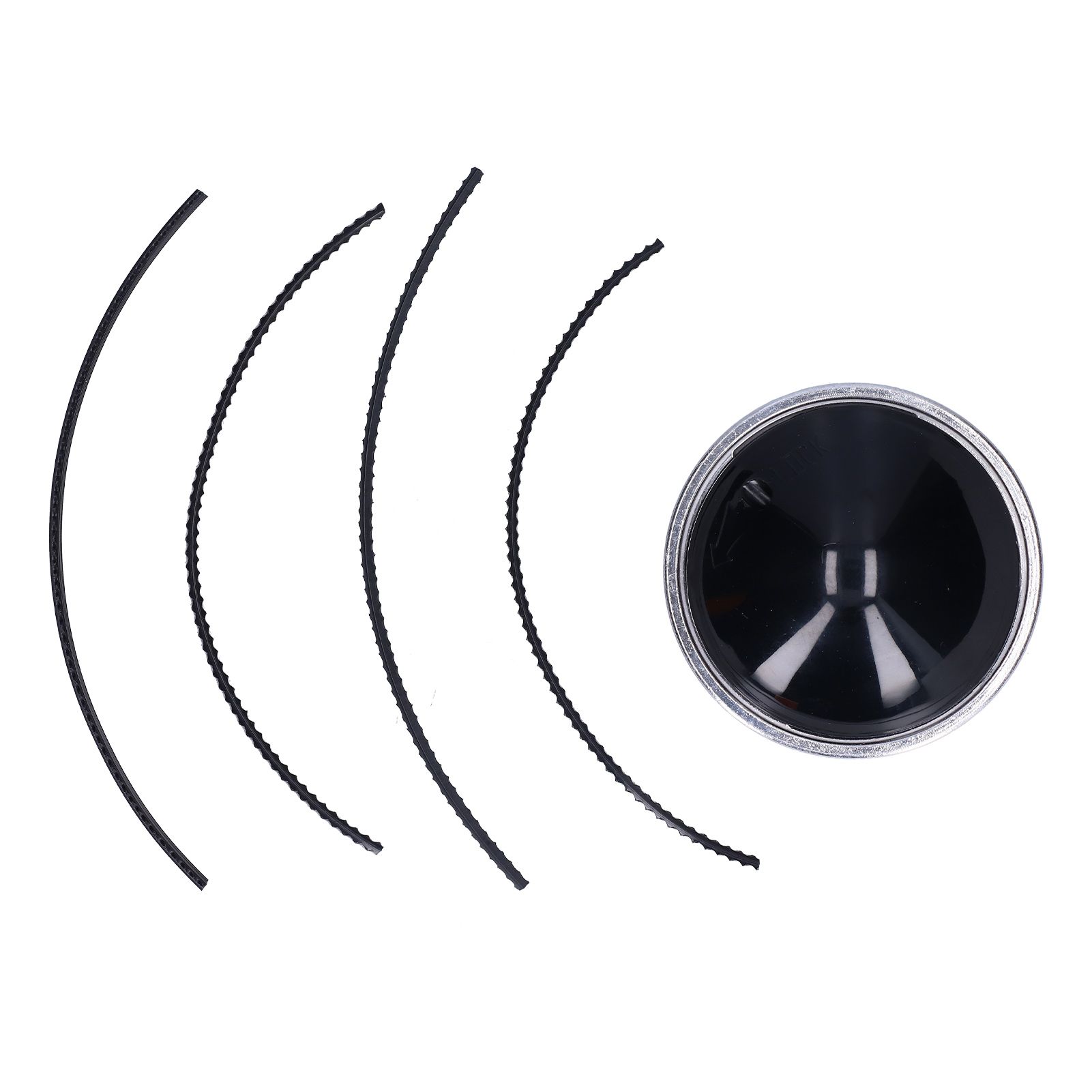 String Trimmer Head Aluminum Universal 4 Wire Weed Trimmer Head for 40CC Straight Shaft Trimmer - Image 2