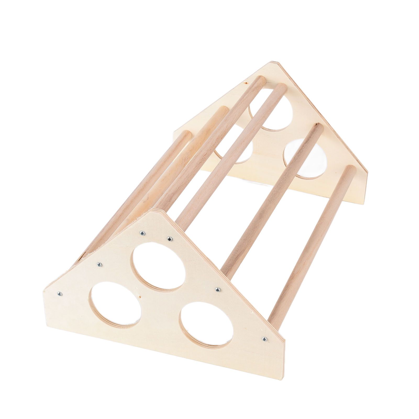Pet Chicken Wood Stand Hand Made Small Chicken Roost Rack for Poultry House Home Farm - Image 5