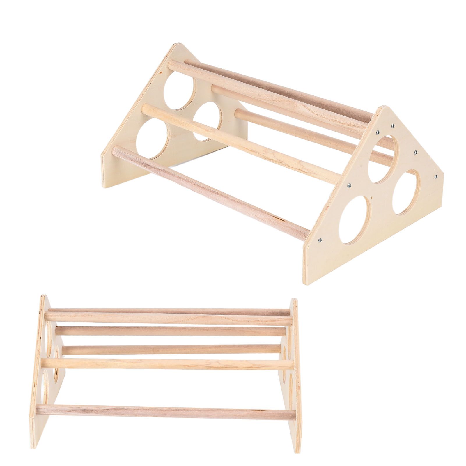 Pet Chicken Wood Stand Hand Made Small Chicken Roost Rack for Poultry House Home Farm - Image 6