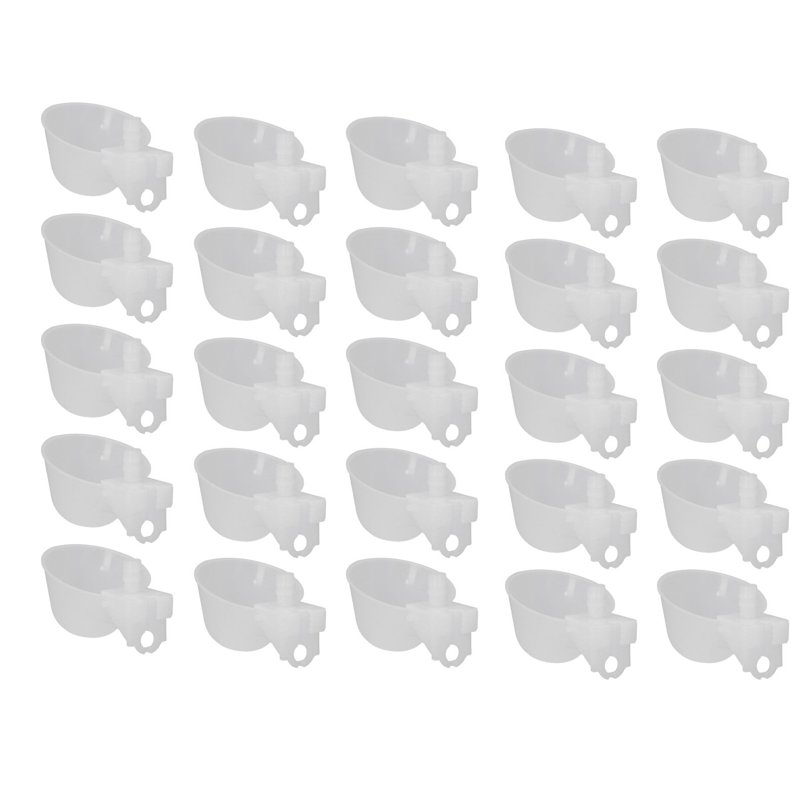 25 Set Hanging Chicken Waterer Automatic Drinking Bowl Cup Poultry Drinking Machine - Image 4