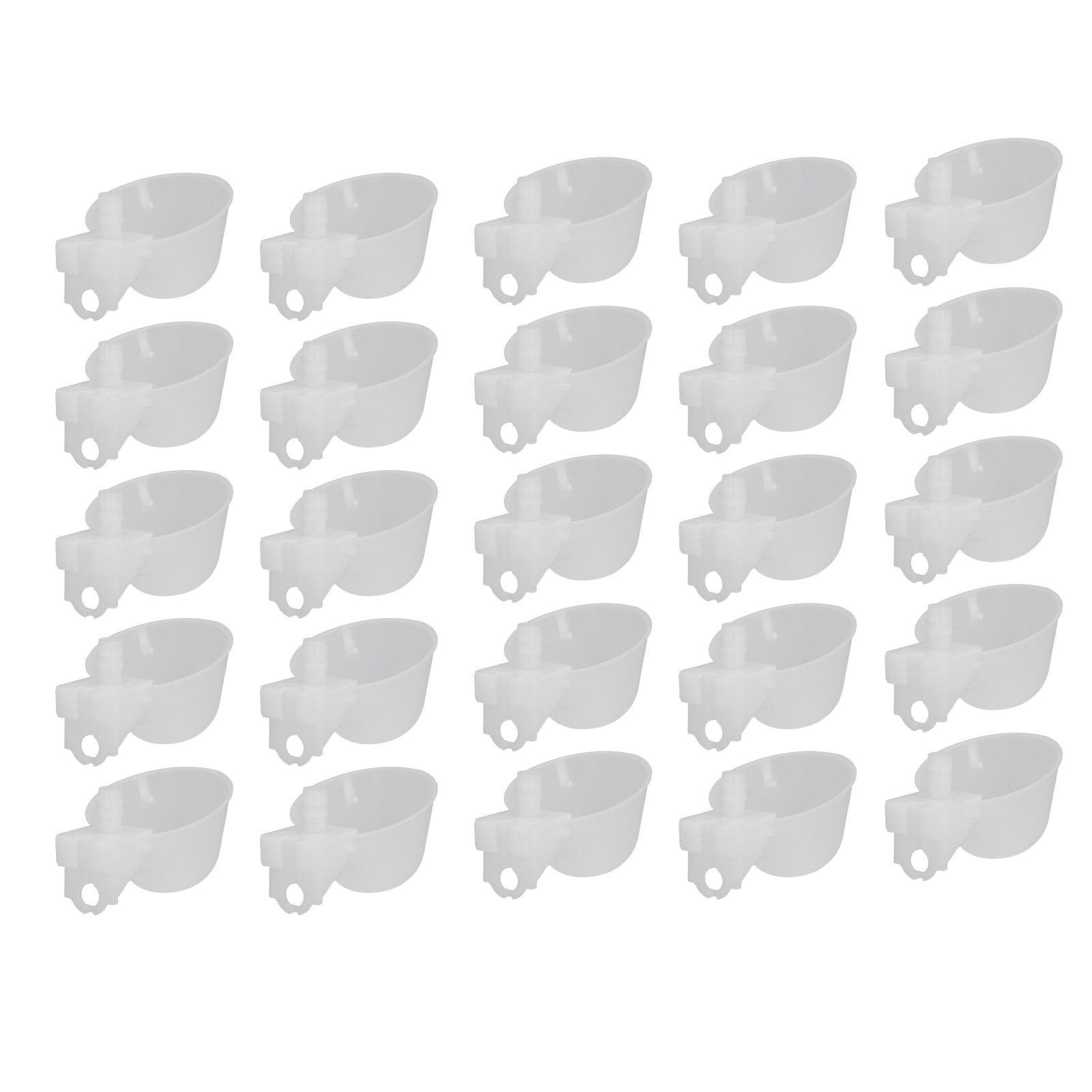 25 Set Hanging Chicken Waterer Automatic Drinking Bowl Cup Poultry Drinking Machine - Image 5