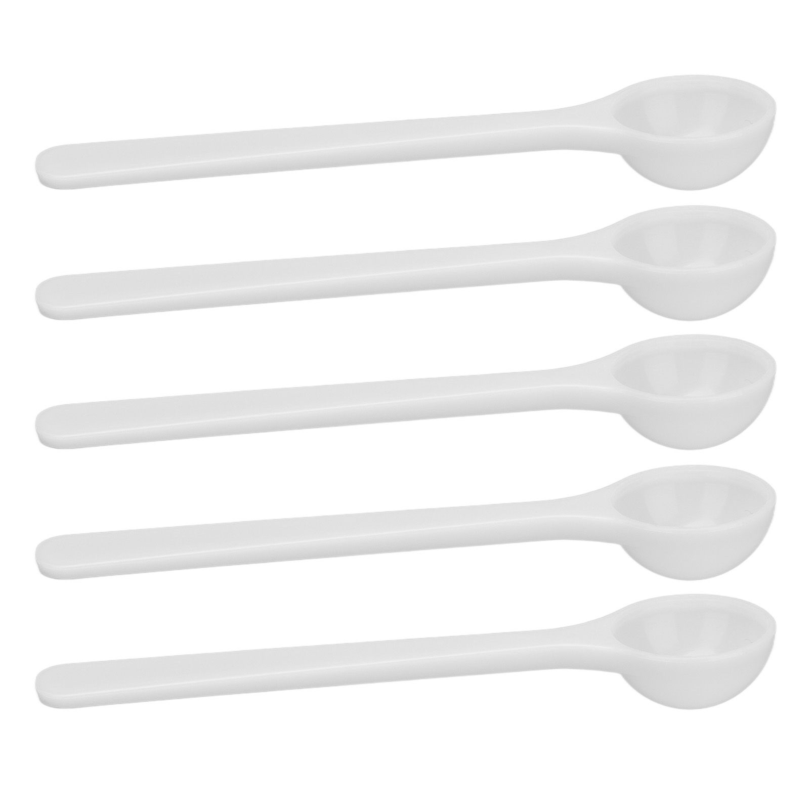 100Pcs Plastic Fertilizer Spoon 2ml/1g High Temperature Resistance Measuring Spoon for Gardening - Image 2