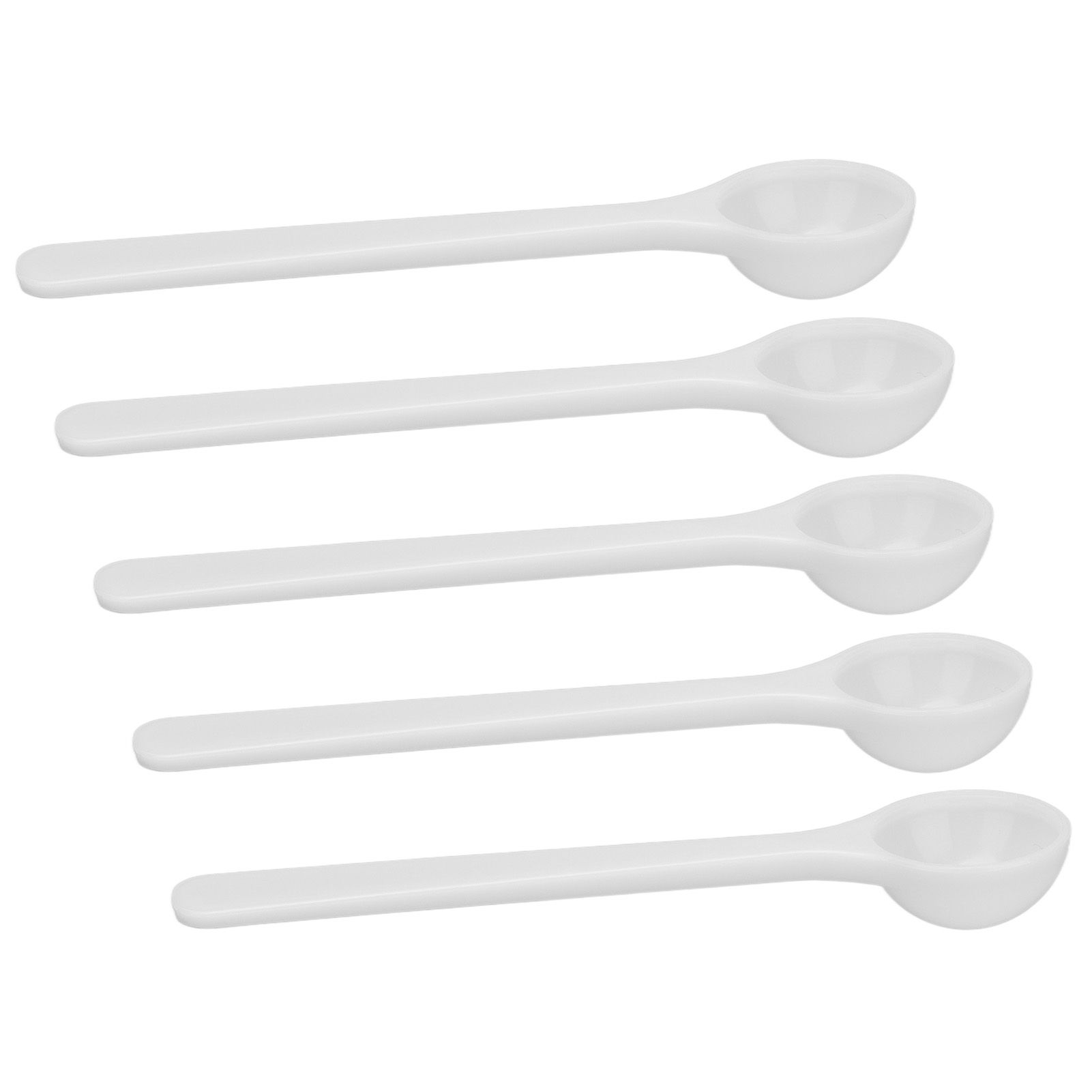 100Pcs Plastic Fertilizer Spoon 2ml/1g High Temperature Resistance Measuring Spoon for Gardening - Image 3