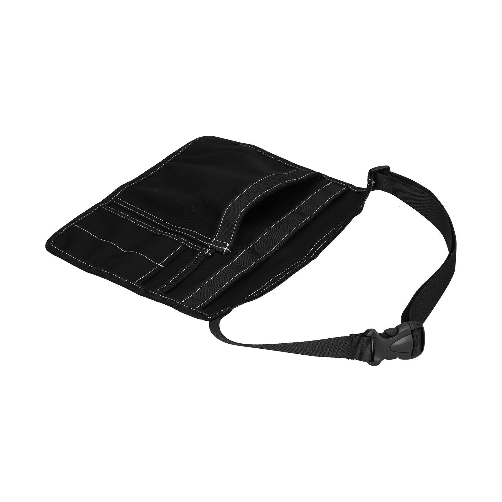 Tool Waist Bag Lightweight Multi Pocket Oxford Cloth Waist Tool Pouch for Garden Climbing OutdoorBlack - Image 6