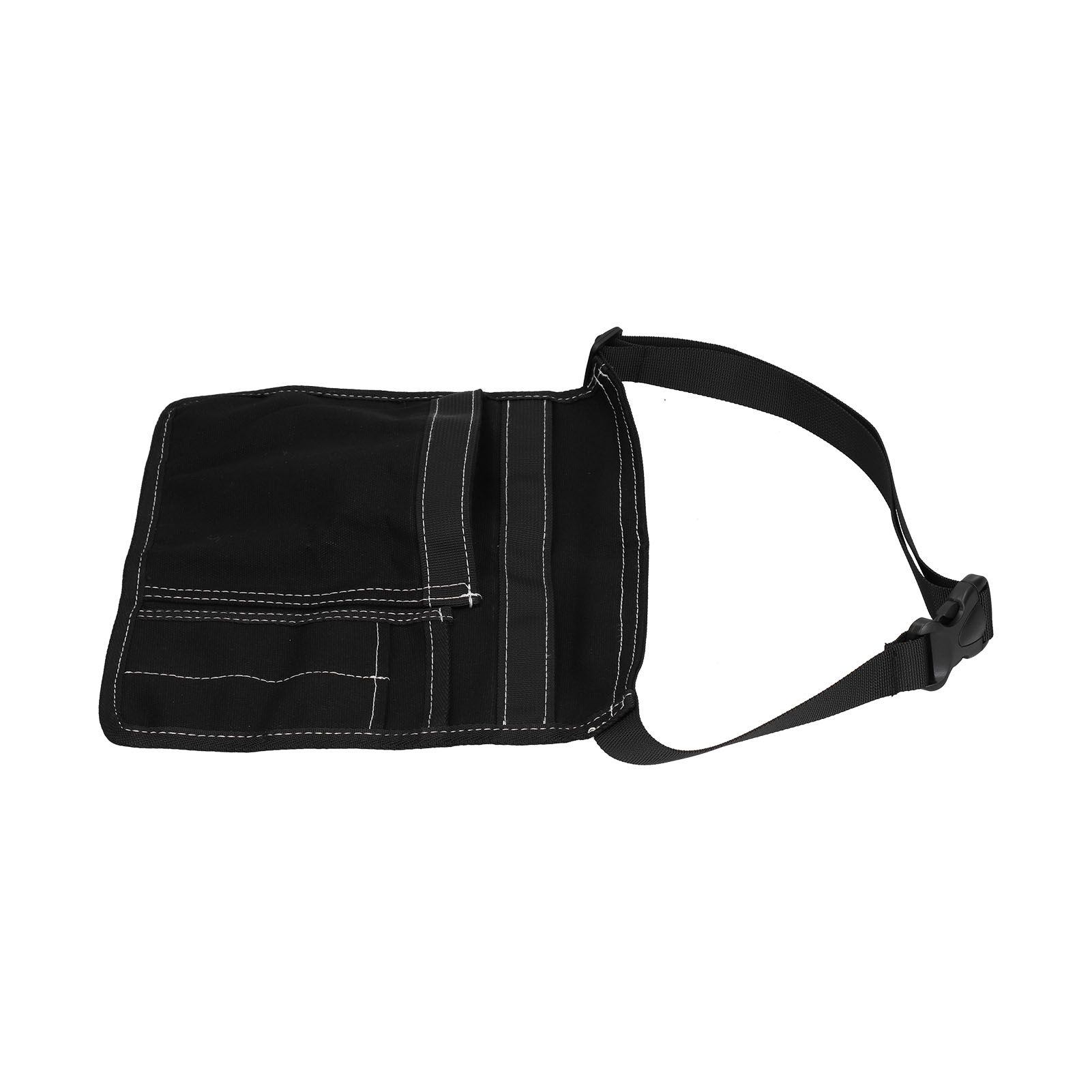 Tool Waist Bag Lightweight Multi Pocket Oxford Cloth Waist Tool Pouch for Garden Climbing OutdoorBlack - Image 7