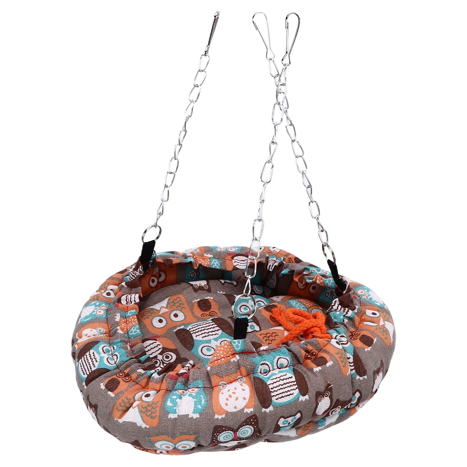 Bird Bed Safe Warm Soft Plush Easy Storage Space Saving Easy Cleaning Suspensible Design Bird Nest for Home Travel - Image 2