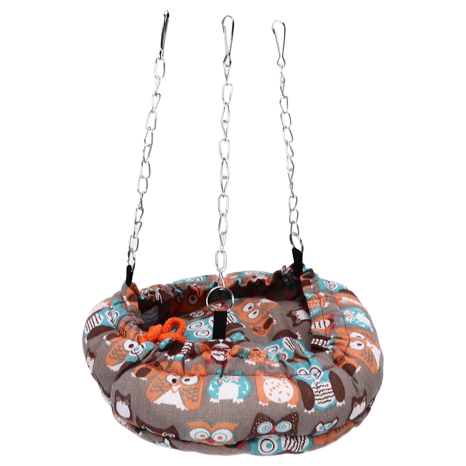 Bird Bed Safe Warm Soft Plush Easy Storage Space Saving Easy Cleaning Suspensible Design Bird Nest for Home Travel - Image 4