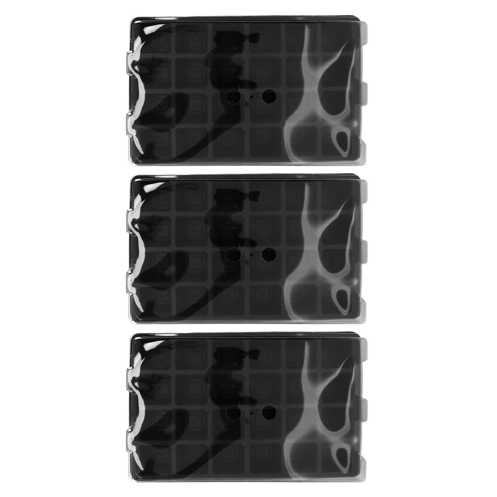 3Set 24 Hole Plant Growing Tray Propagation Tray Breathable Seedling Plate Garden Nursery Tray - Image 6