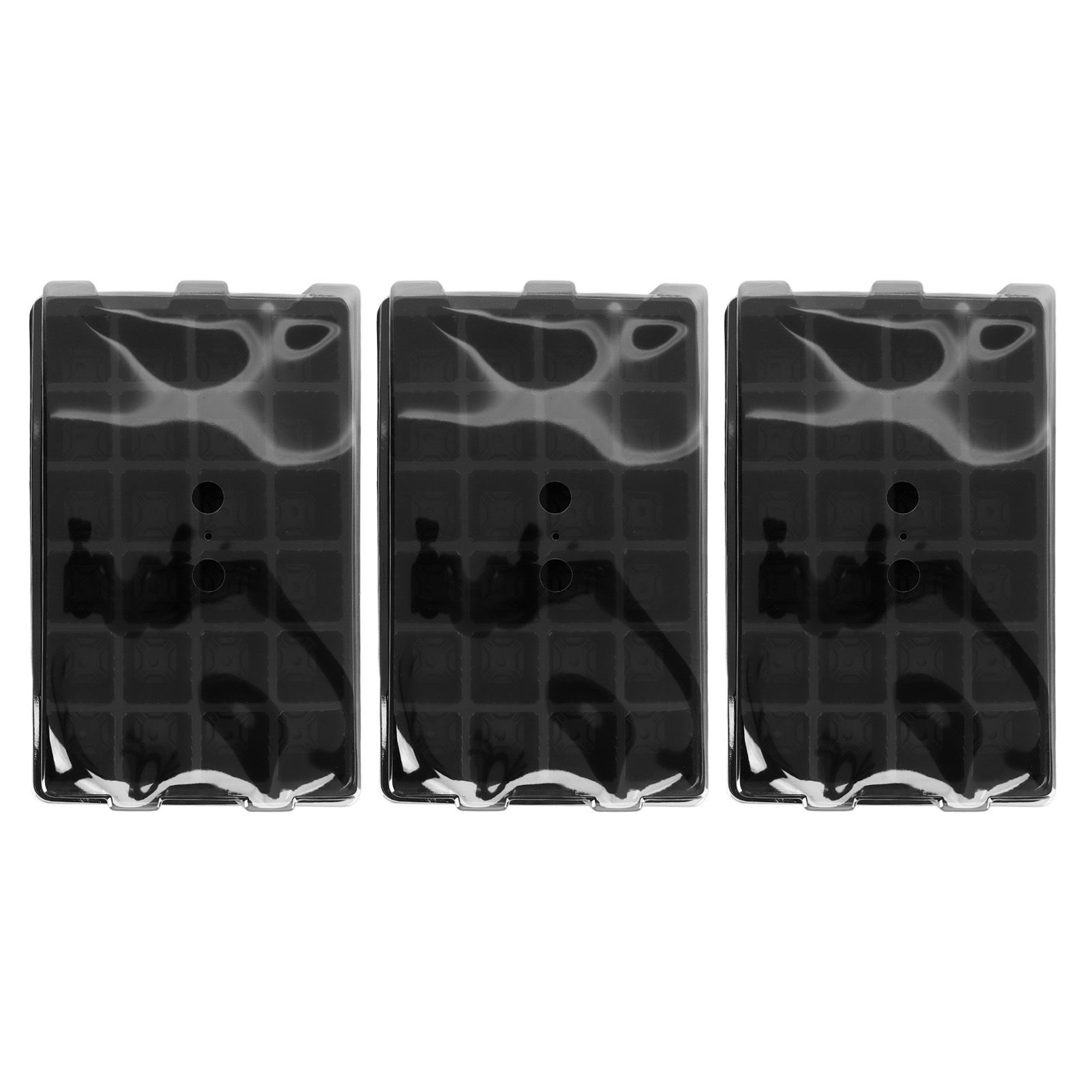 3Set 24 Hole Plant Growing Tray Propagation Tray Breathable Seedling Plate Garden Nursery Tray - Image 7