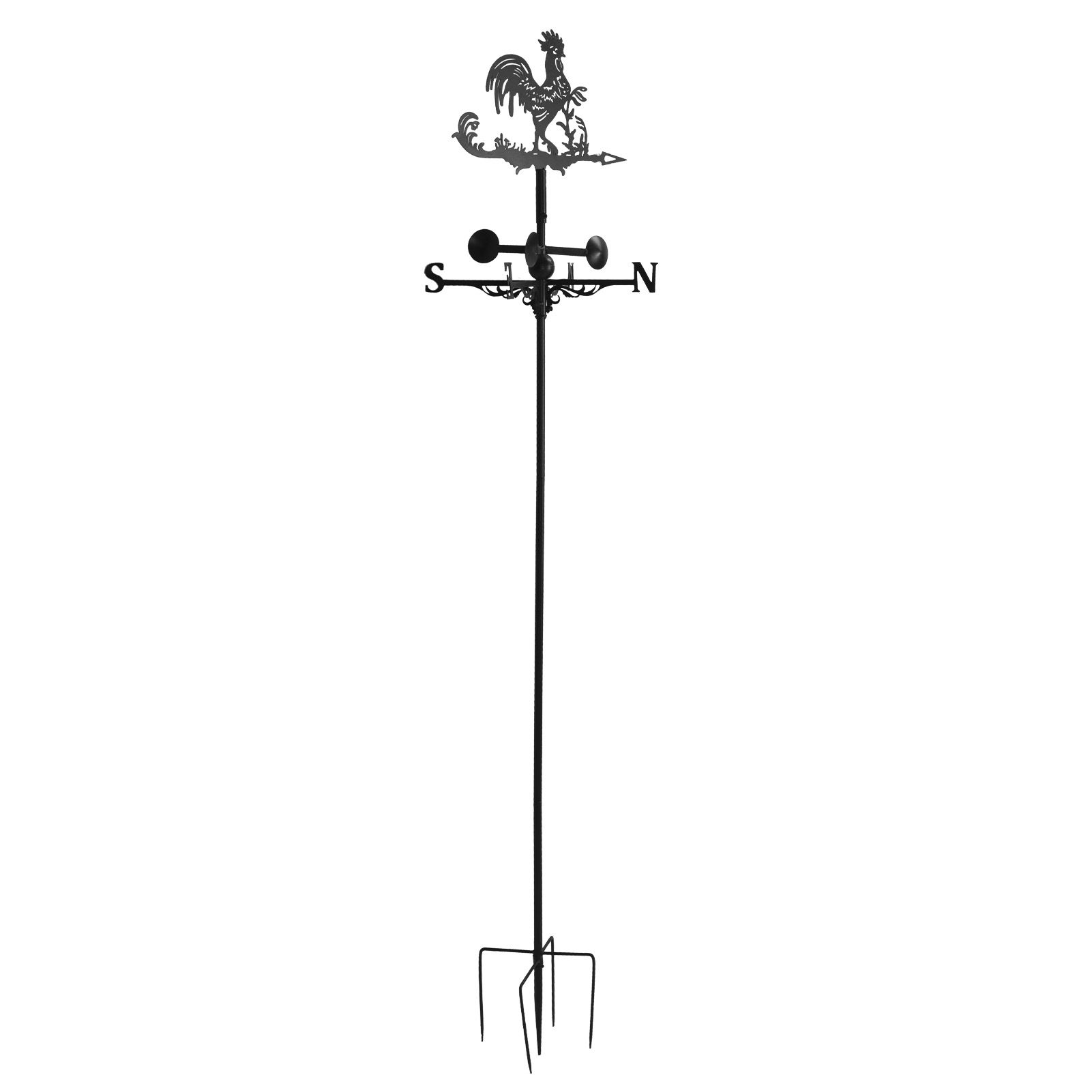 Lawn Direction Mark Garden Wrought Iron Direction Mark for Outdoor Decoration - Image 2