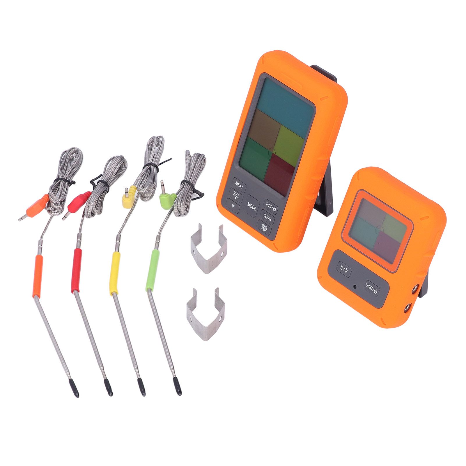 Wireless Meat Thermometer Digital BBQ Thermometer with 4 Probes for Kitchen Cooking Oven Grilling Smoking - Image 6
