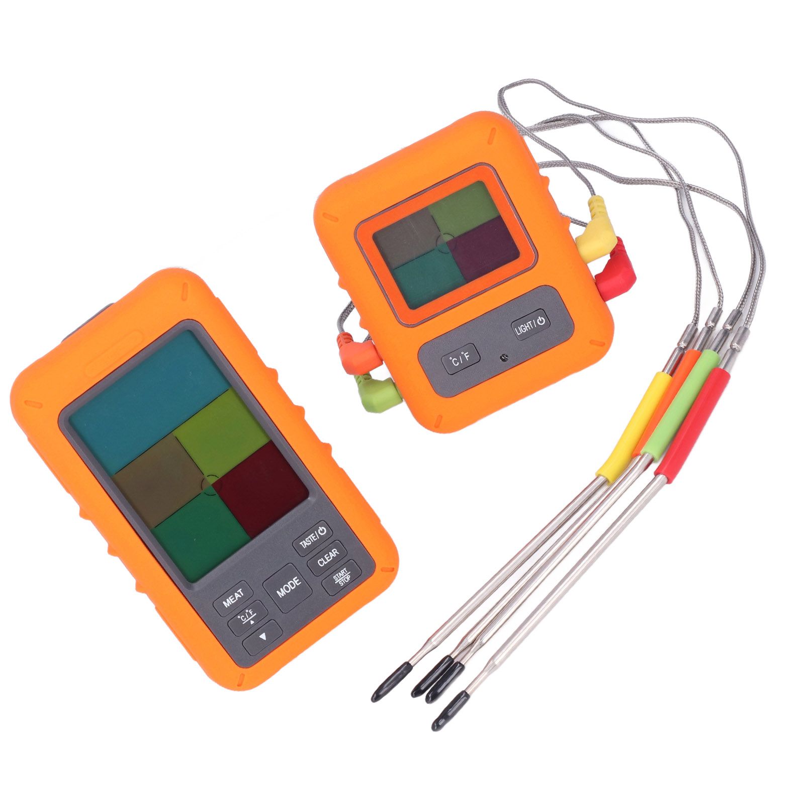 Wireless Meat Thermometer Digital BBQ Thermometer with 4 Probes for Kitchen Cooking Oven Grilling Smoking - Image 7