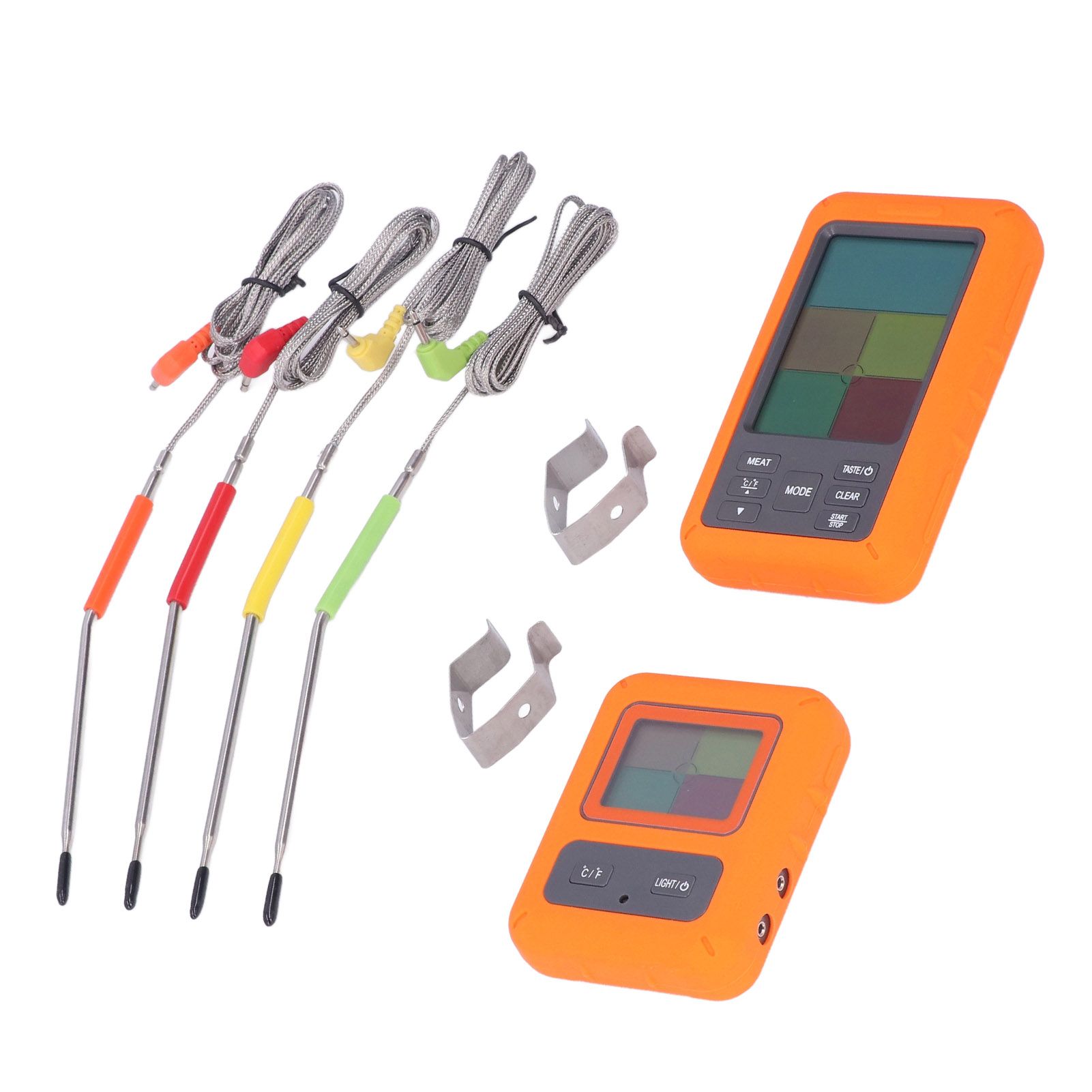 Wireless Meat Thermometer Digital BBQ Thermometer with 4 Probes for Kitchen Cooking Oven Grilling Smoking - Image 8