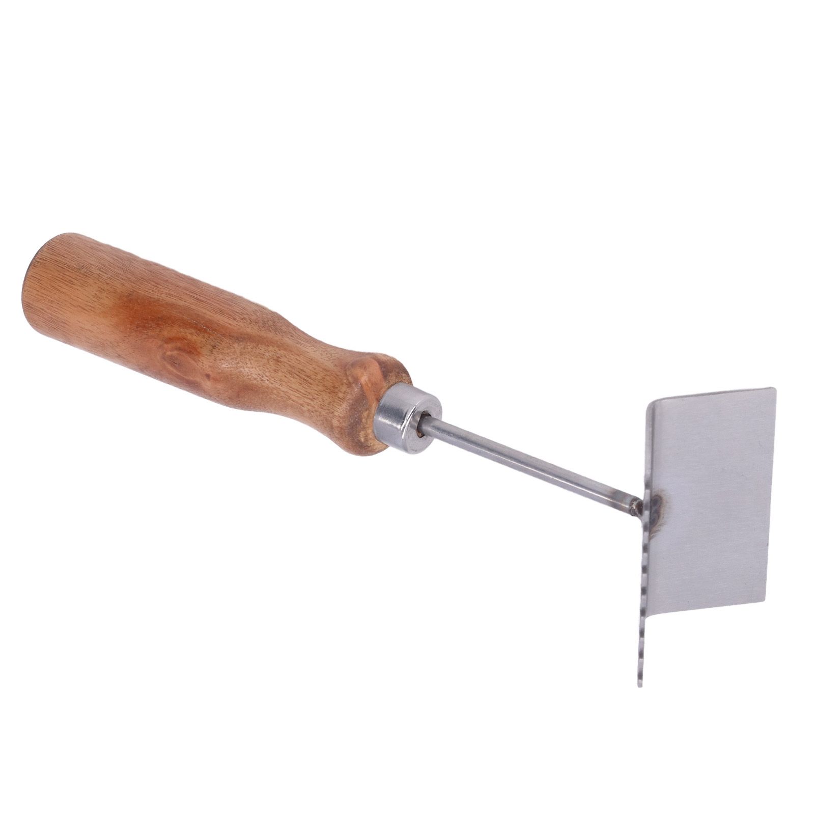 Bee Frame Shovel Stainless Steel Wooden Handle Professional Beehive Cleaner for Beekeeper - Image 1