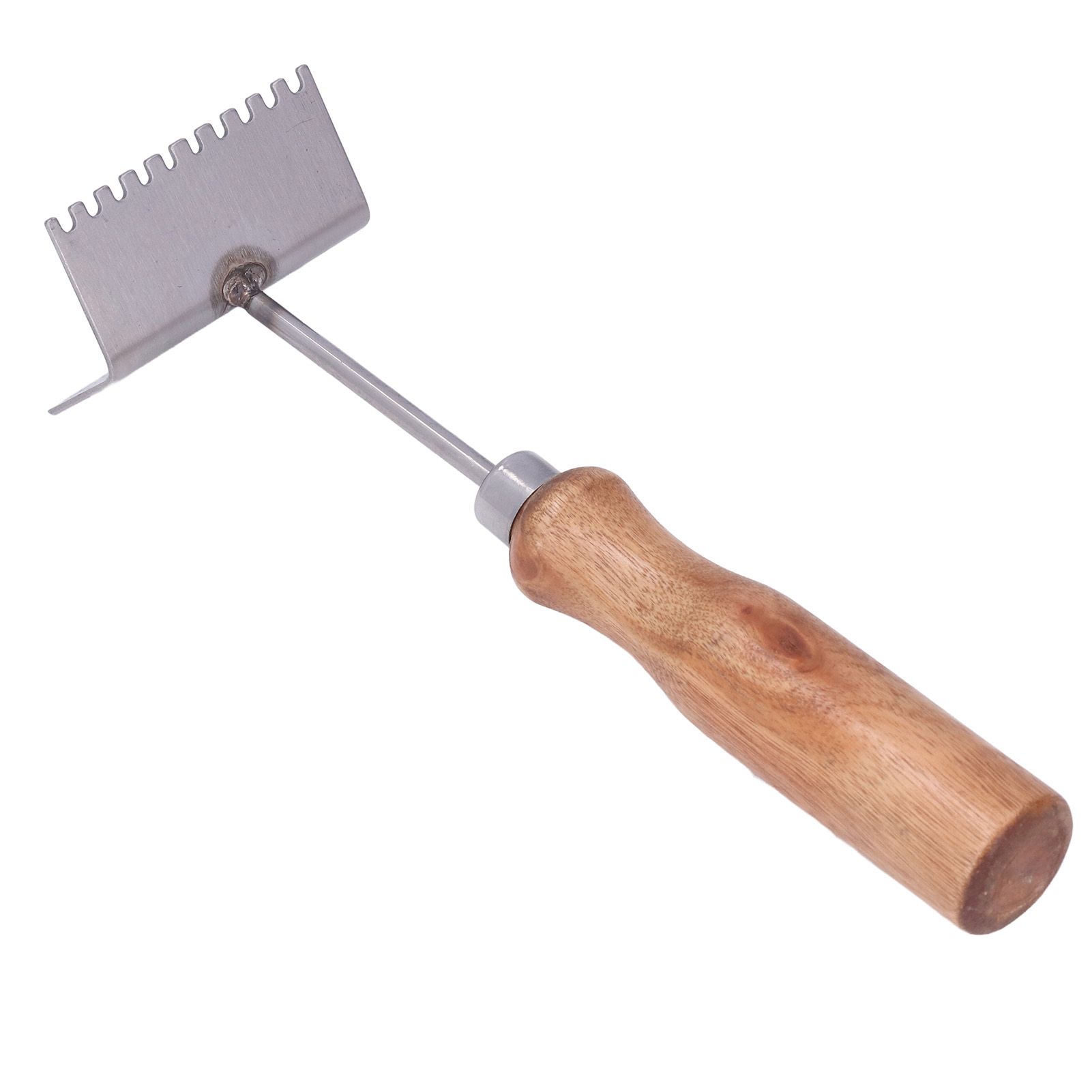 Bee Frame Shovel Stainless Steel Wooden Handle Professional Beehive Cleaner for Beekeeper - Image 6