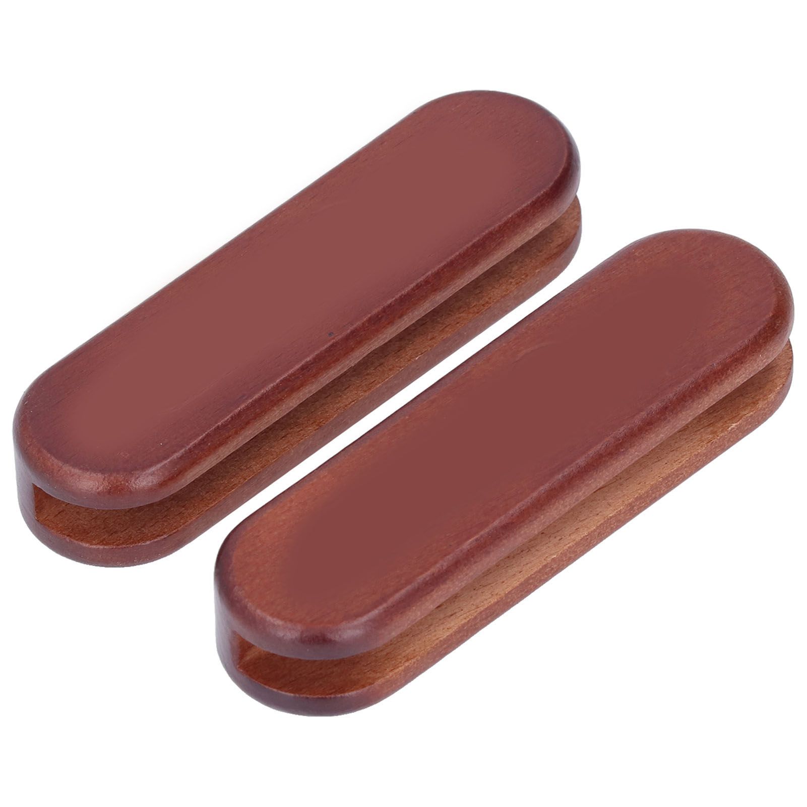 2Pcs Bakeware Wood Handle Prevent Scalding Portable Cookware Wood Handle for Outdoor Camping - Image 1