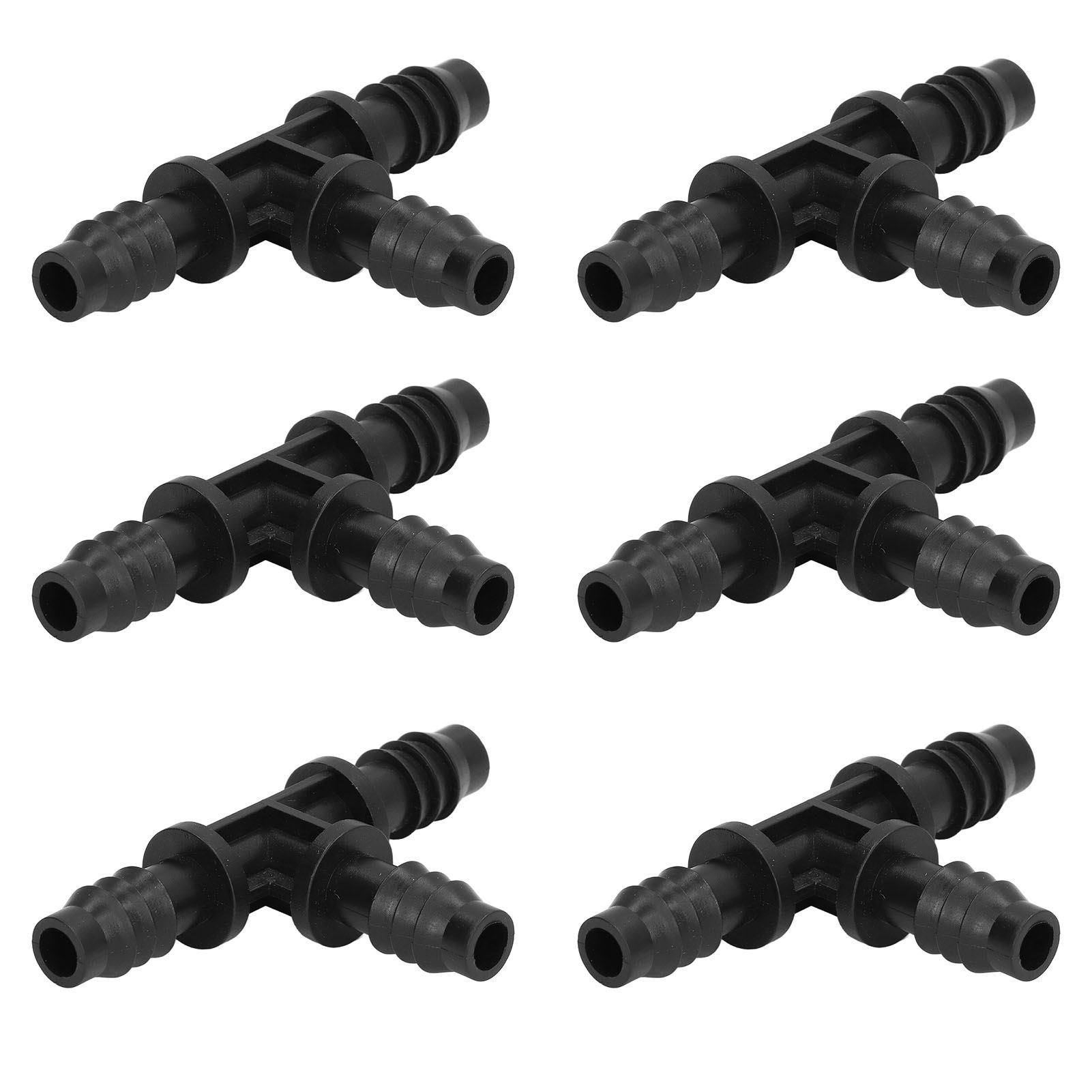 40pcs Irrigation Fitting Drip Irrigation Barbed Connector 8/12mm Tube Tee for Garden Lawn - Image 2