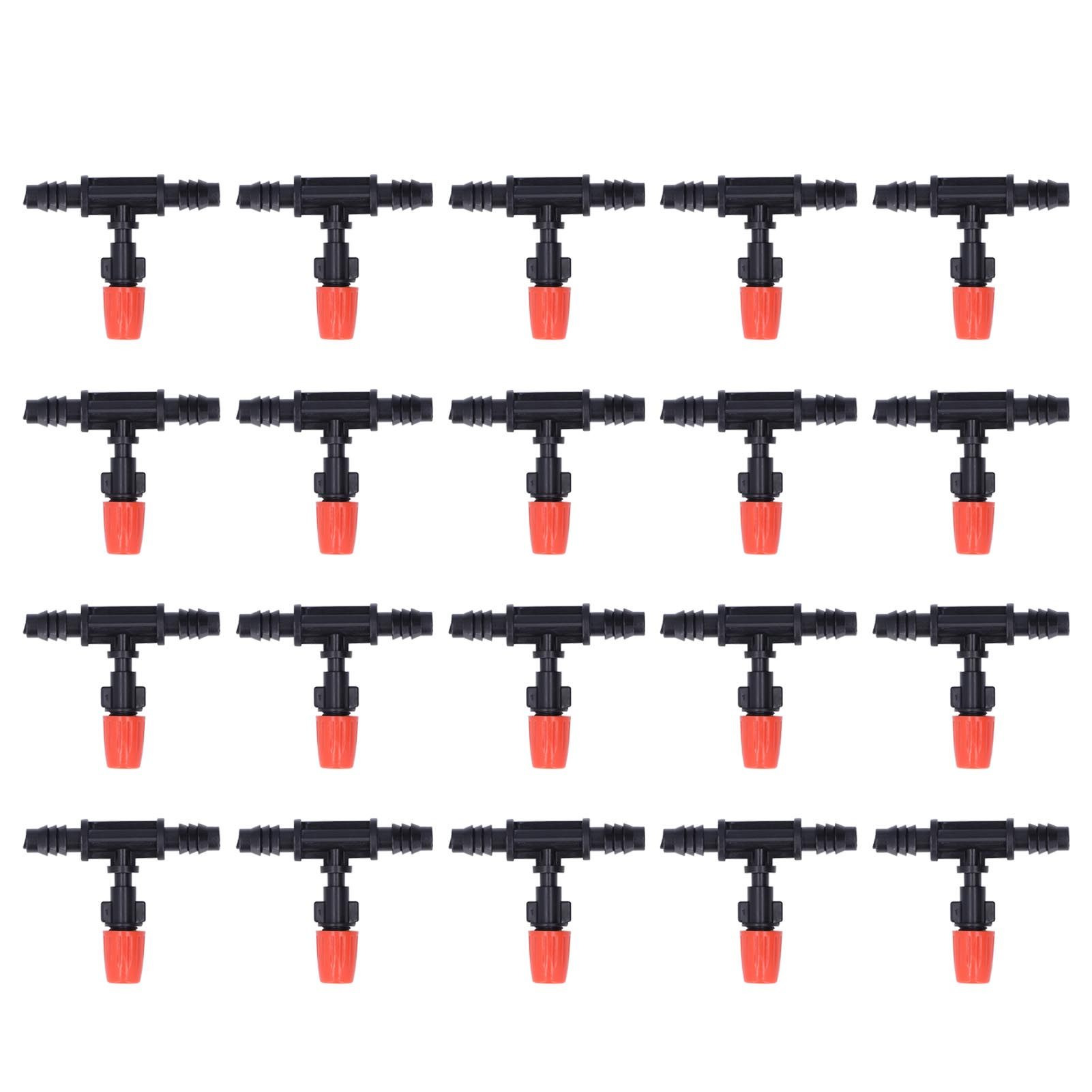20pcs Drip Irrigation Nozzles Drip Irrigation Mister Heads for Garden Irrigation Agricultural Irrigation - Image 1