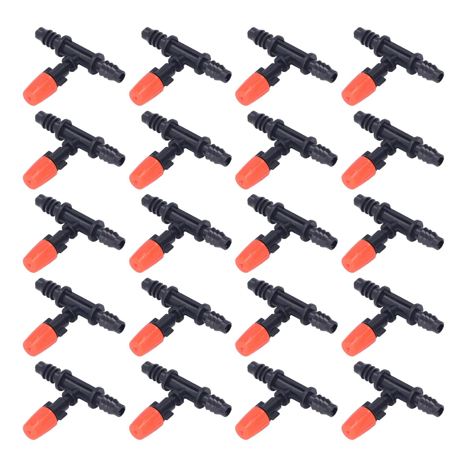 20pcs Drip Irrigation Nozzles Drip Irrigation Mister Heads for Garden Irrigation Agricultural Irrigation - Image 4