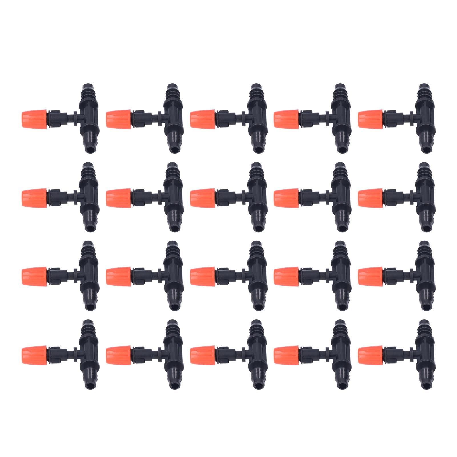 20pcs Drip Irrigation Nozzles Drip Irrigation Mister Heads for Garden Irrigation Agricultural Irrigation - Image 6