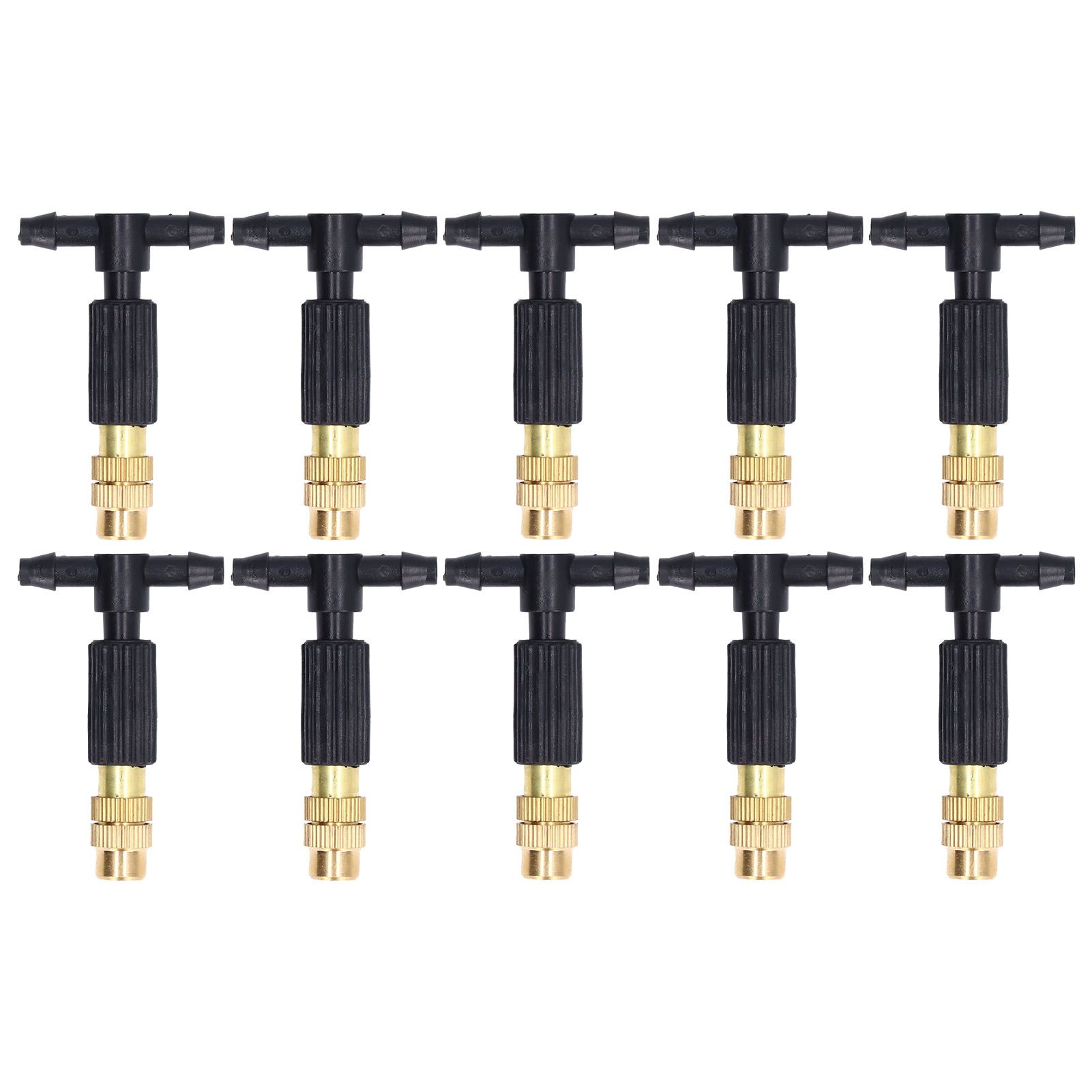 10pcs Atomizing Nozzles Removable Design Easy Installation Misting Spray Head for Greenhouse Seedling Cultivation - Image 1