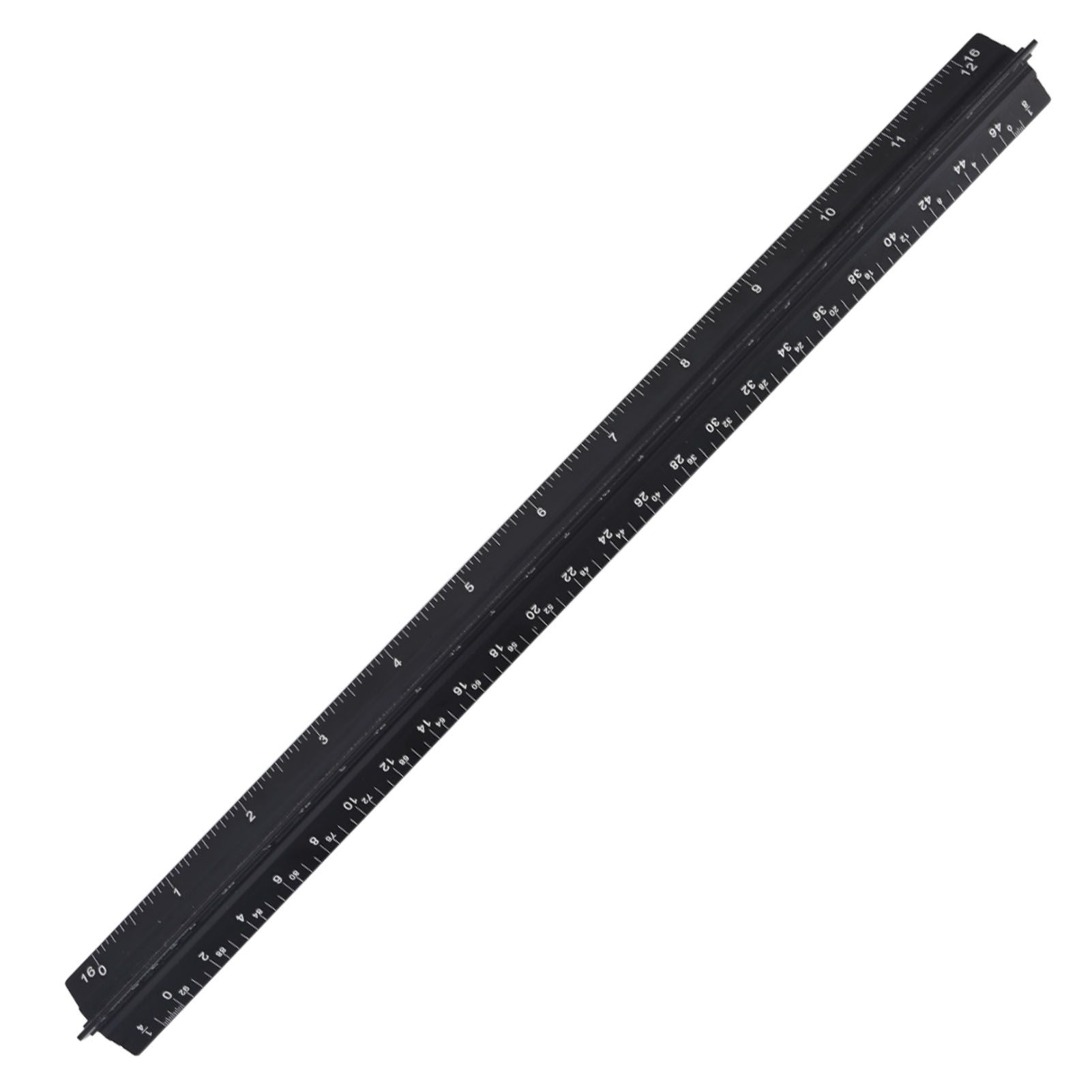 Triangular Ruler Aluminum Alloy Material Clear Reading Engraved Marking Durable Wearable Measuring Tools for DrawingSmall Scale Ruler - Image 7