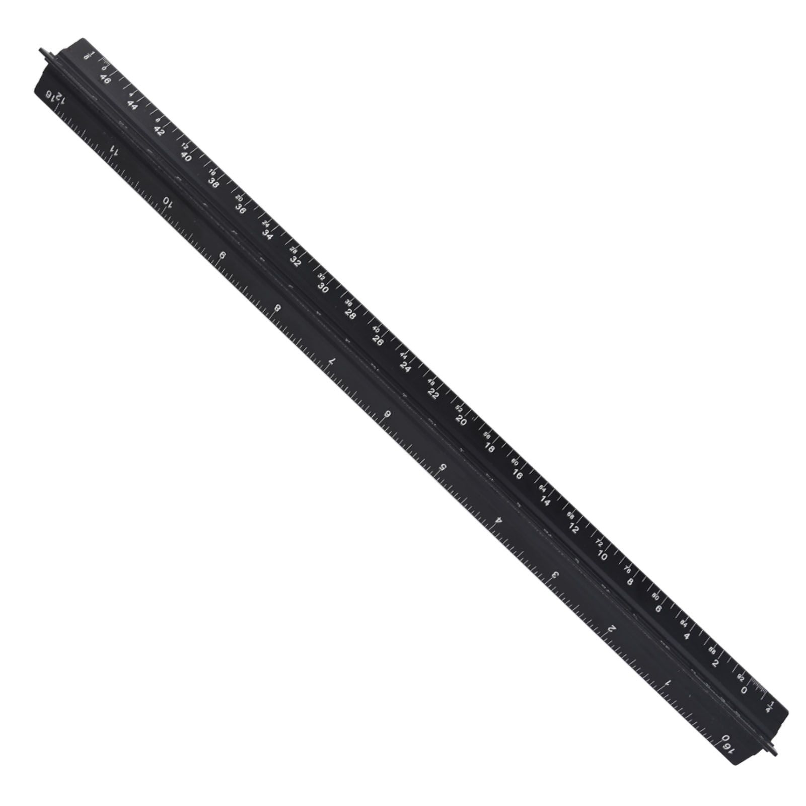 Triangular Ruler Aluminum Alloy Material Clear Reading Engraved Marking Durable Wearable Measuring Tools for DrawingSmall Scale Ruler - Image 8